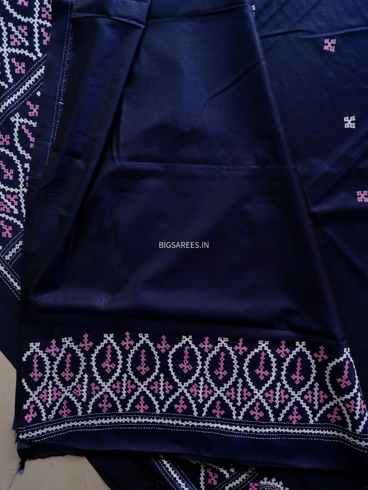Kutch Work Art SIlk Saree