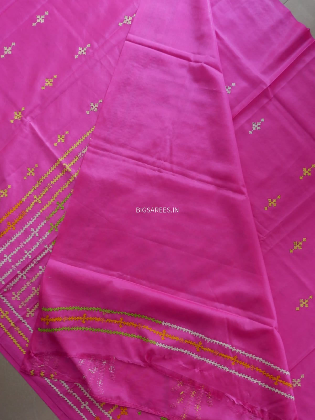 Kutch Work Art SIlk Saree