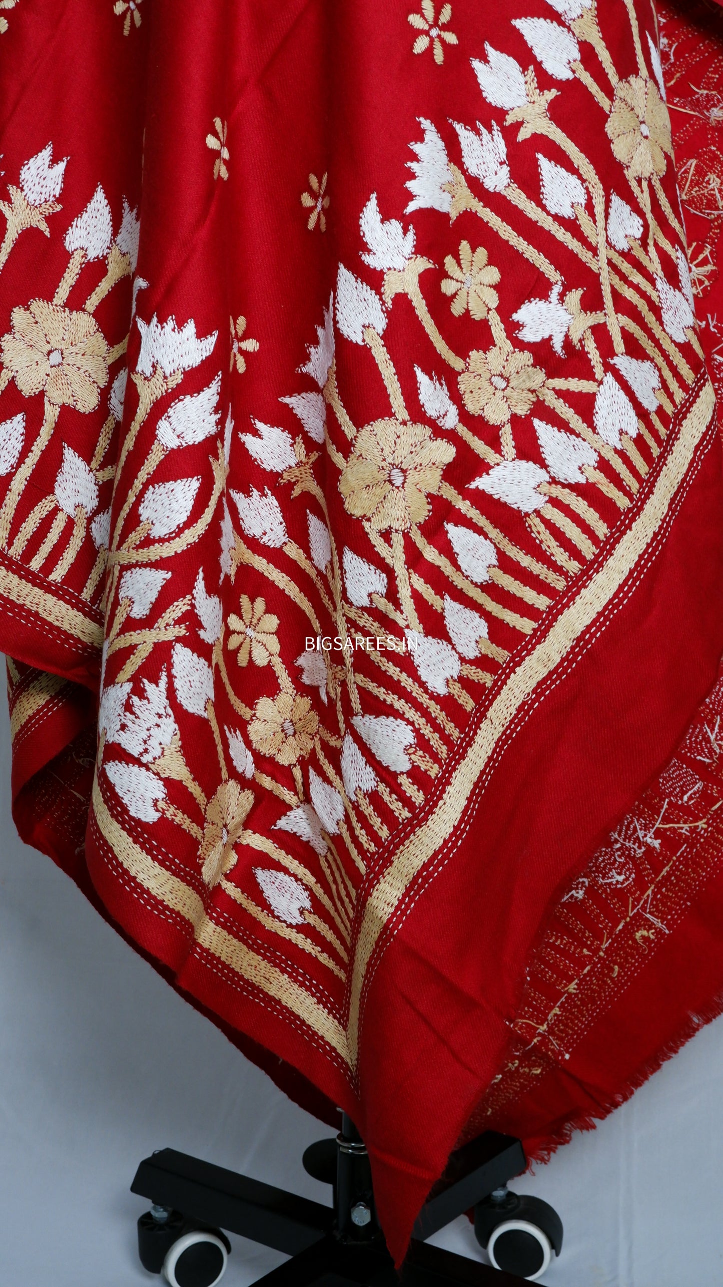 Kantha Hand Embroidered Warm Shawl