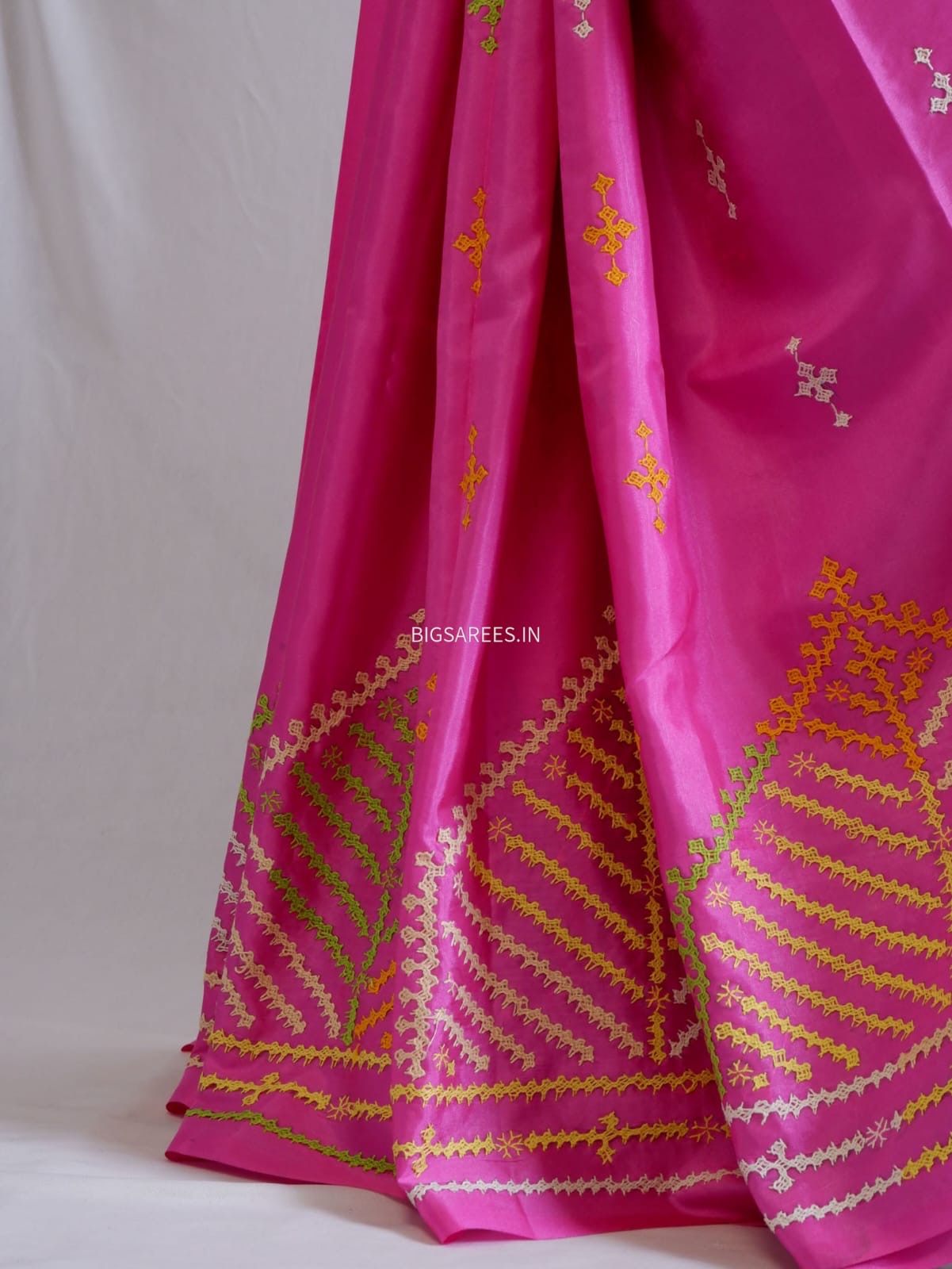 Kutch Work Art SIlk Saree