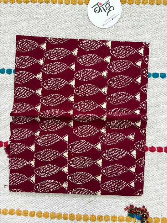 Kantha Cotton 1 Mtr. Blouse Piece