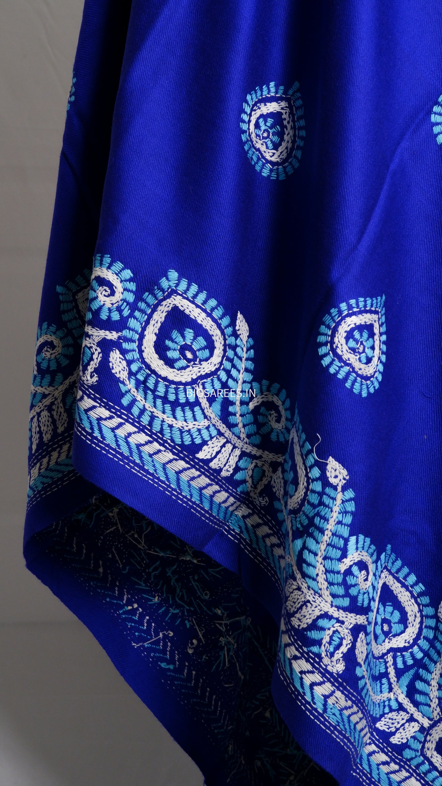 Kantha Hand Embroidered Warm Shawl