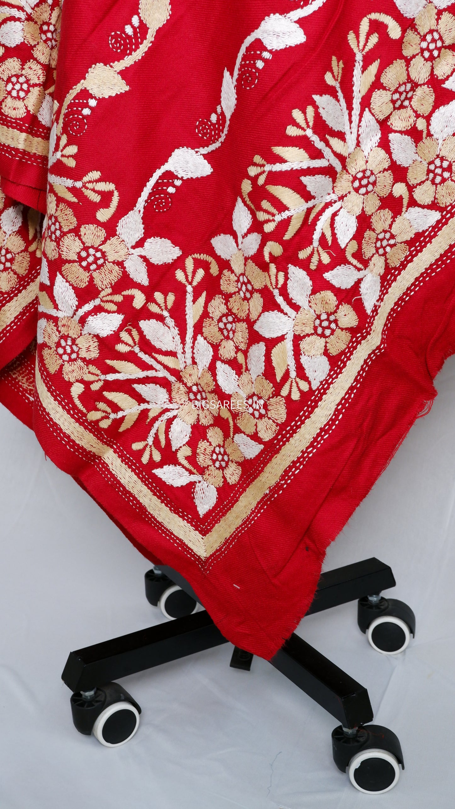 Kantha Hand Embroidered Warm Shawl