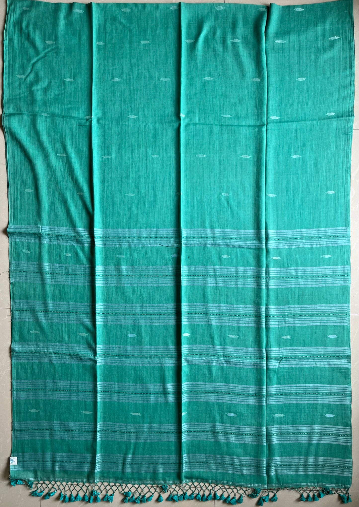 Mul Cotton handwoven Saree (Handloom Marked)