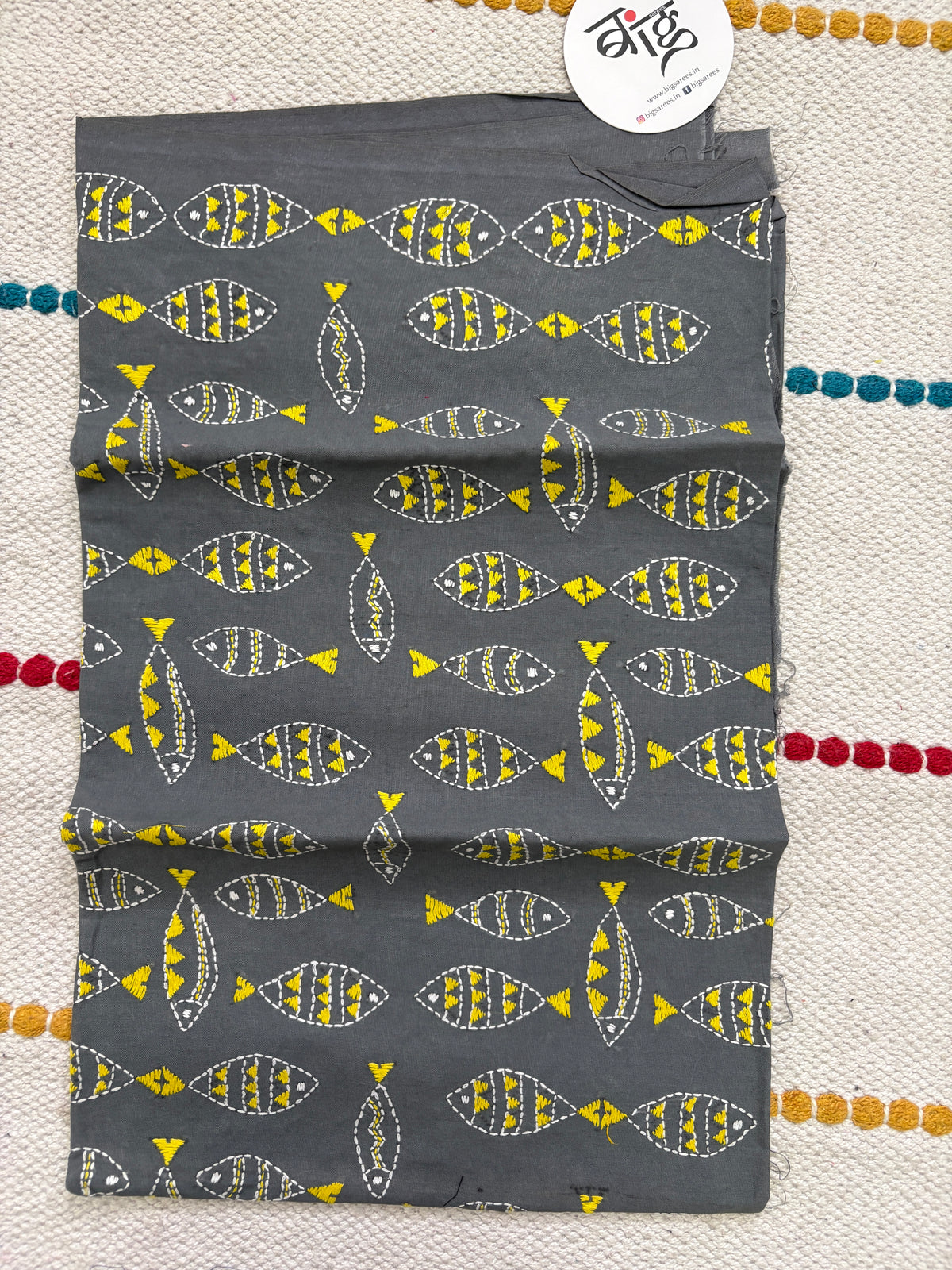 Kantha Cotton 1 Mtr. Blouse Piece