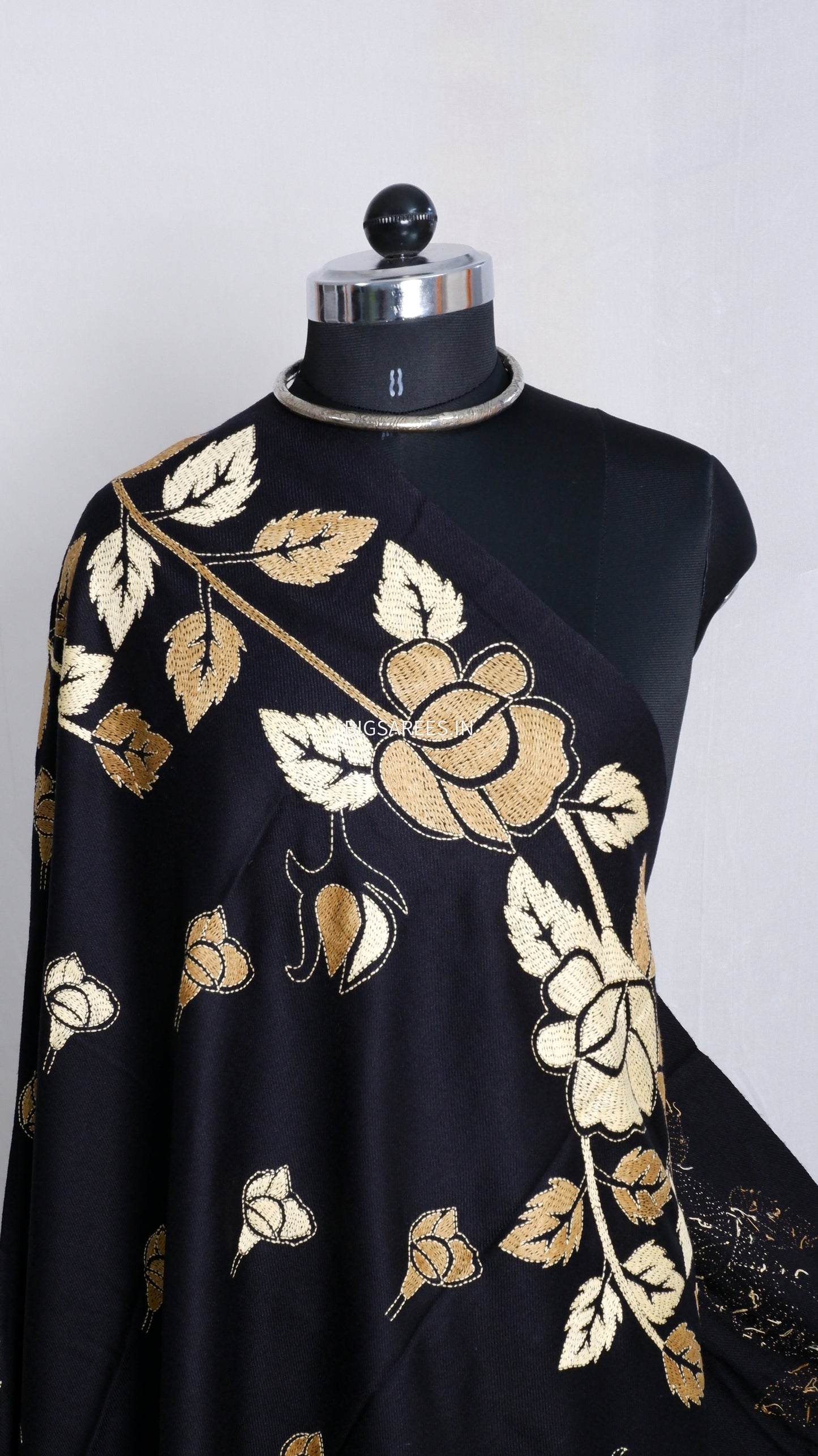 Kantha Hand Embroidered Warm Shawl