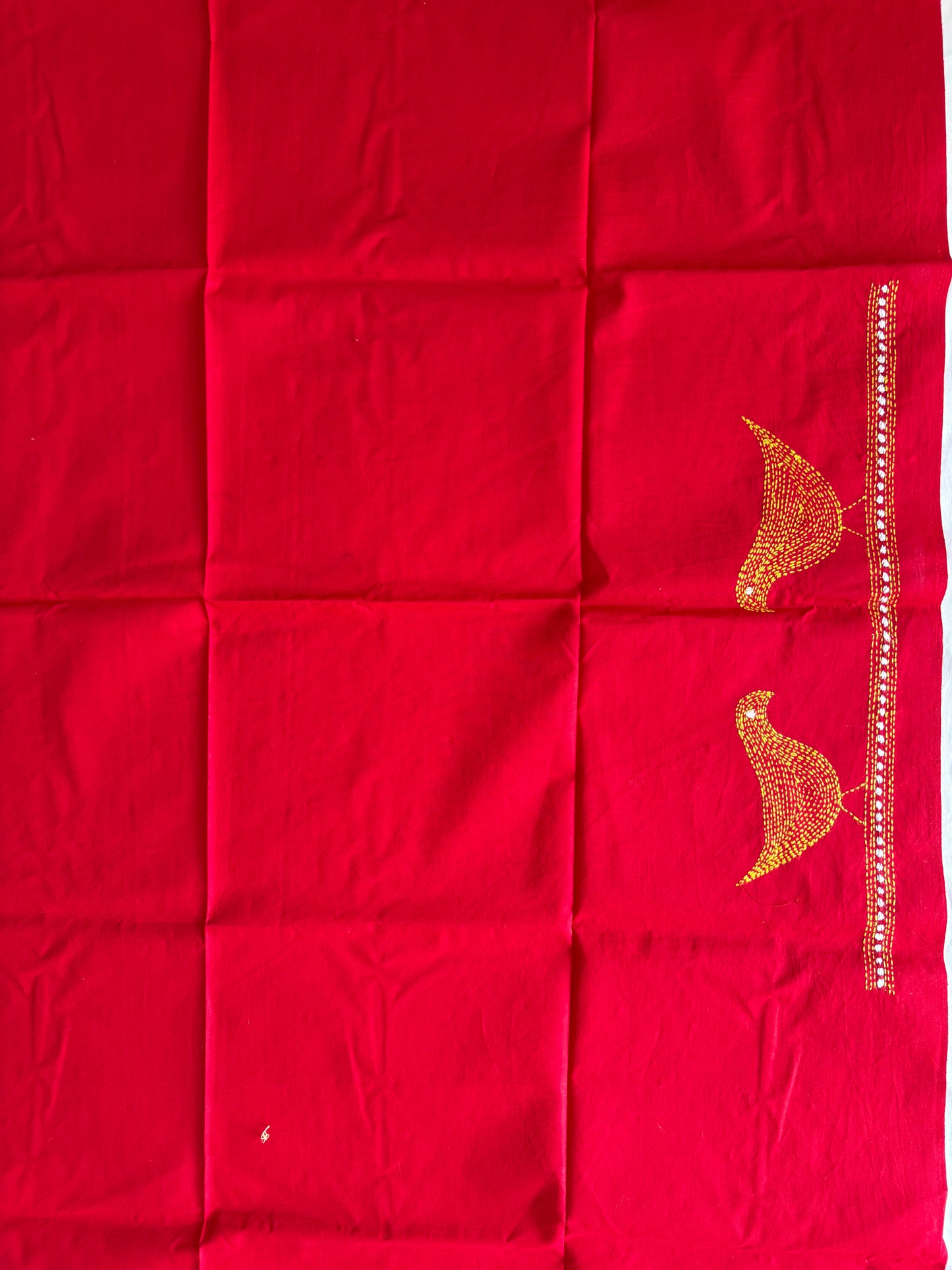 Kantha stitch Cotton Blouse Piece