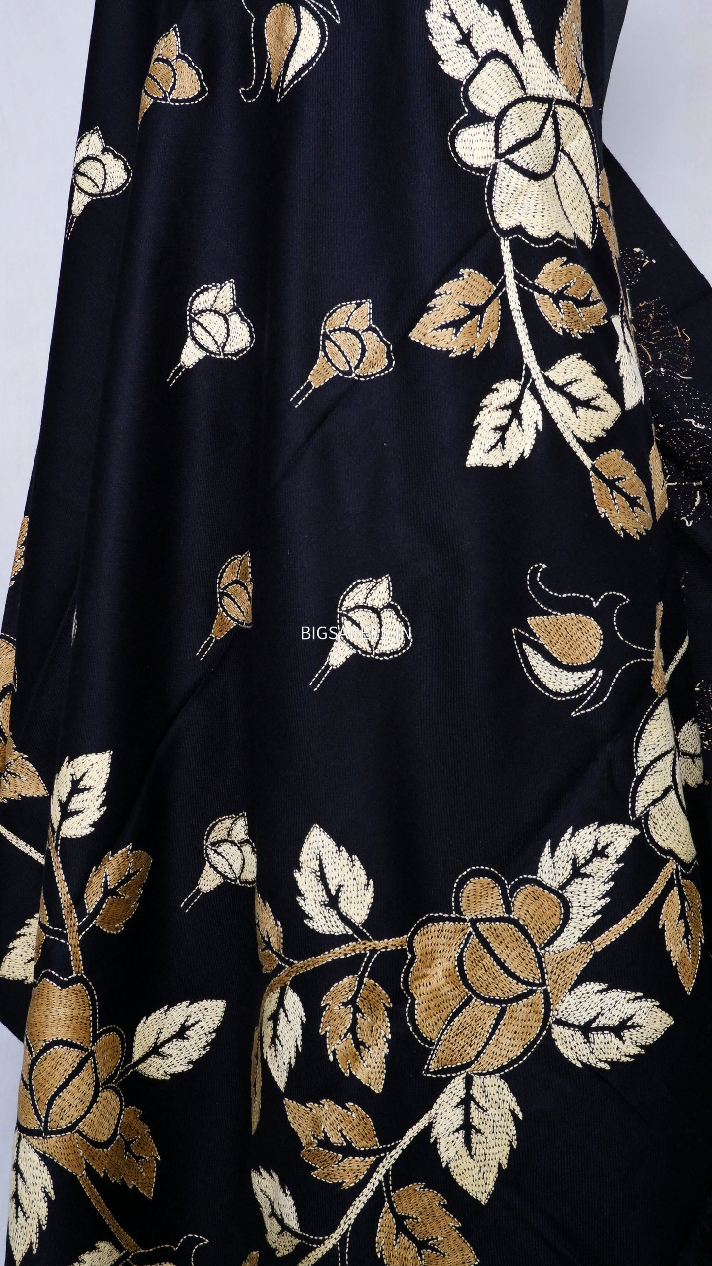 Kantha Hand Embroidered Warm Shawl