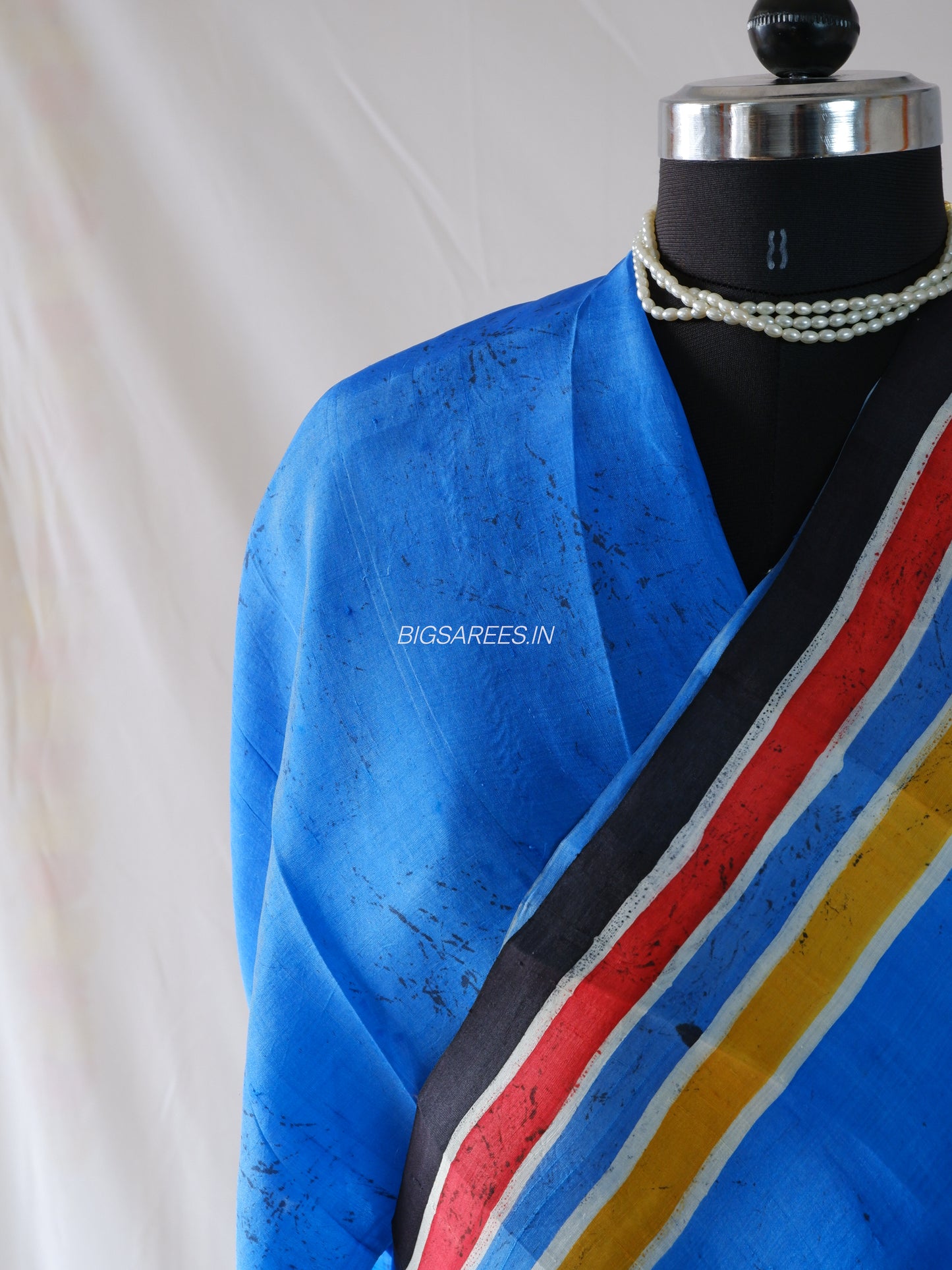 Hand-Painted Bishnupuri Silk Saree | Pure Silk | Silk Mark Certified