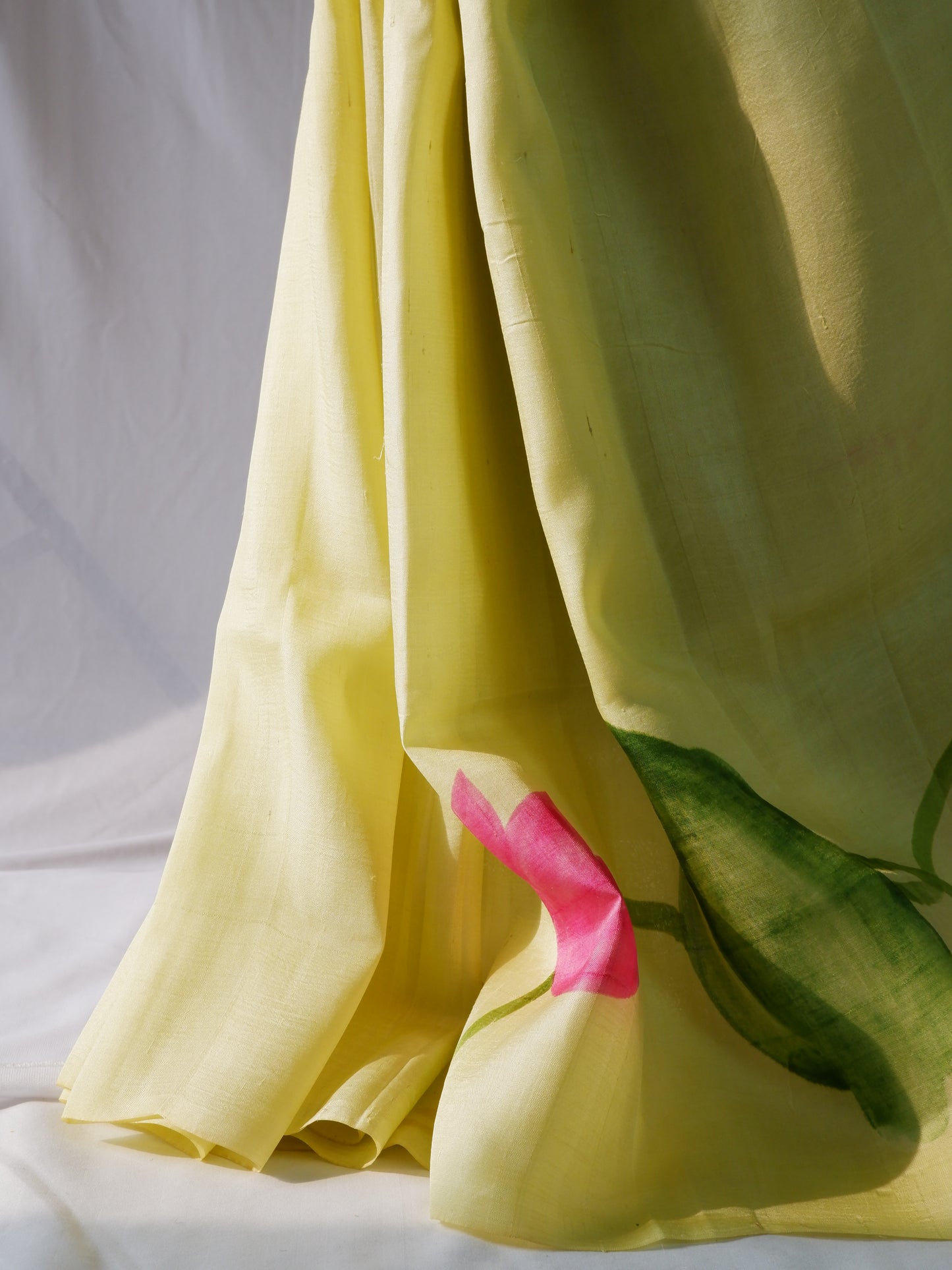 Bishnupuri Hand-Painted  Silk Saree | Pure Silk | Made-On-Order | Silk Mark Certified