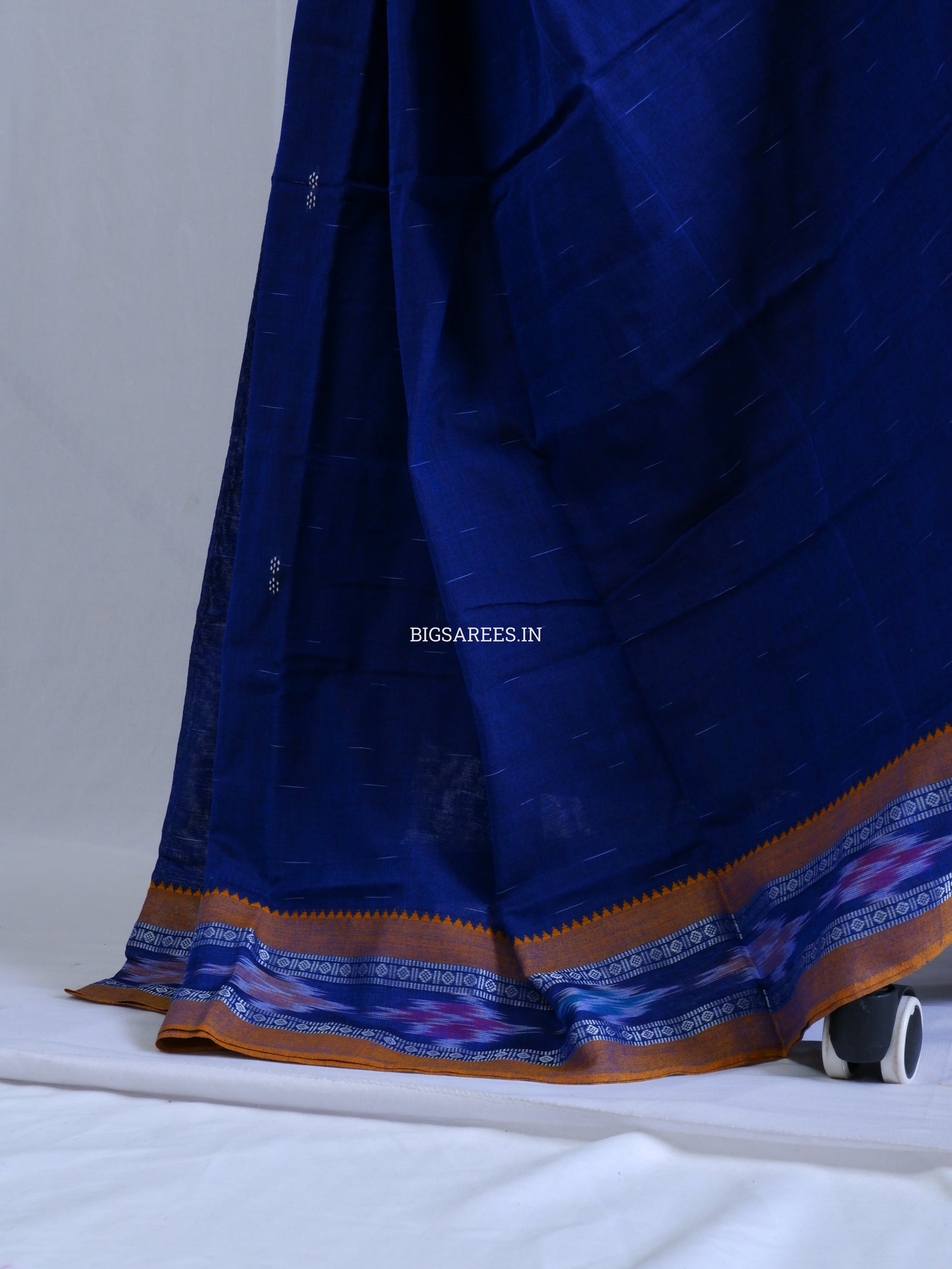 Sambalpuri Ikat Handwoven Saree | Cotton | Blue