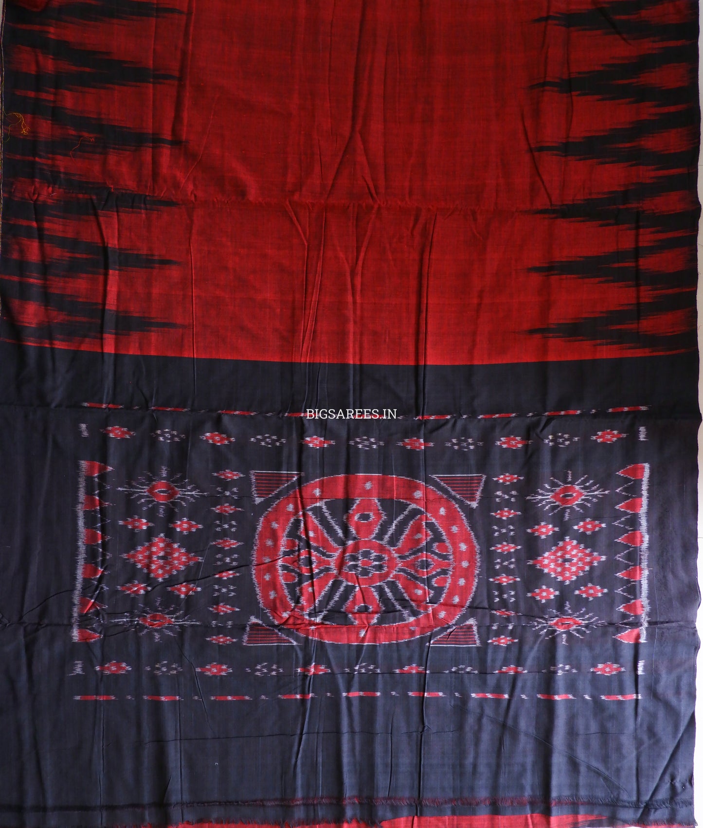 Sambalpuri Ikat Handwoven Saree | Cotton |