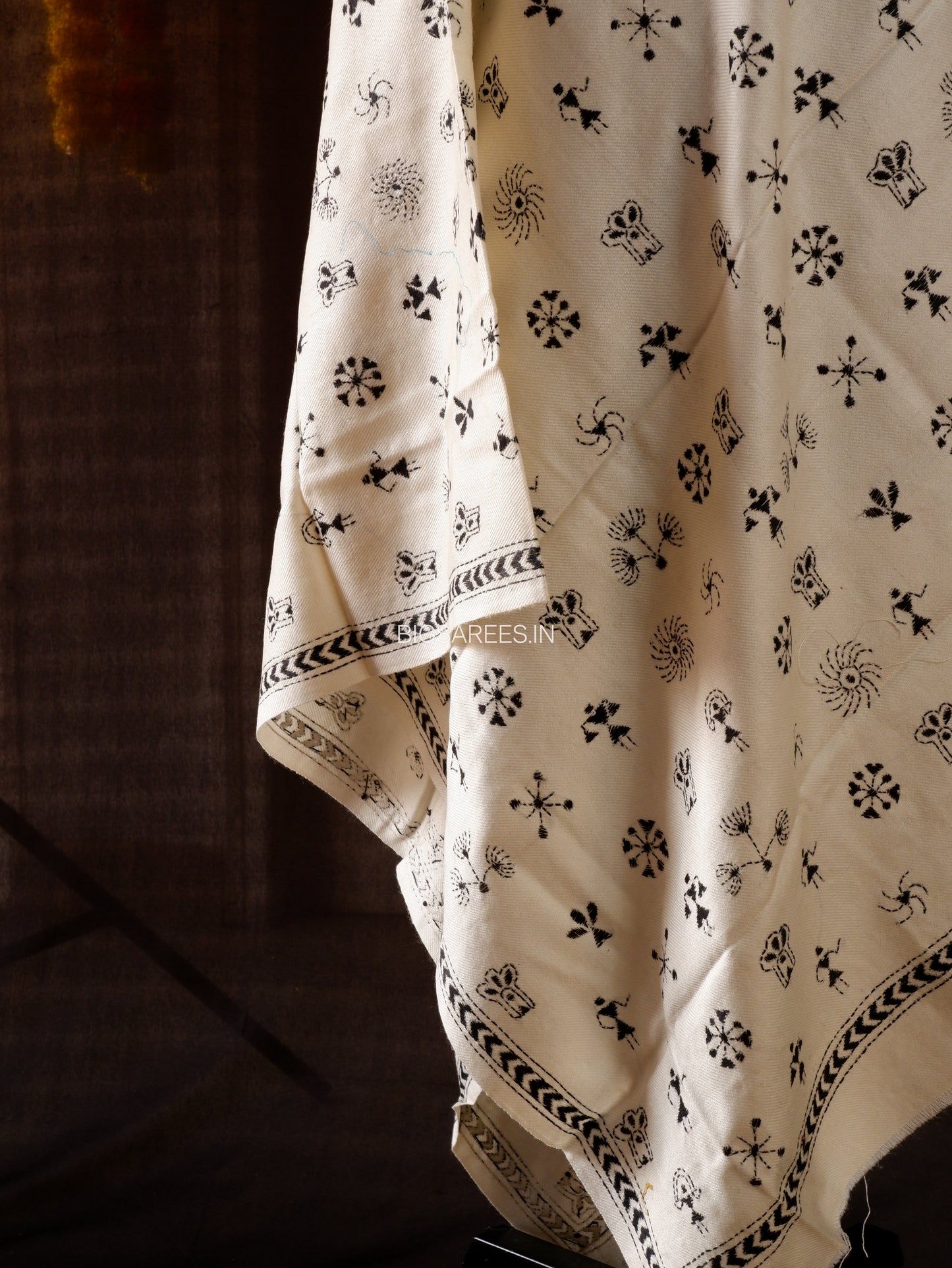Kantha Hand Embroidered Warm Shawl