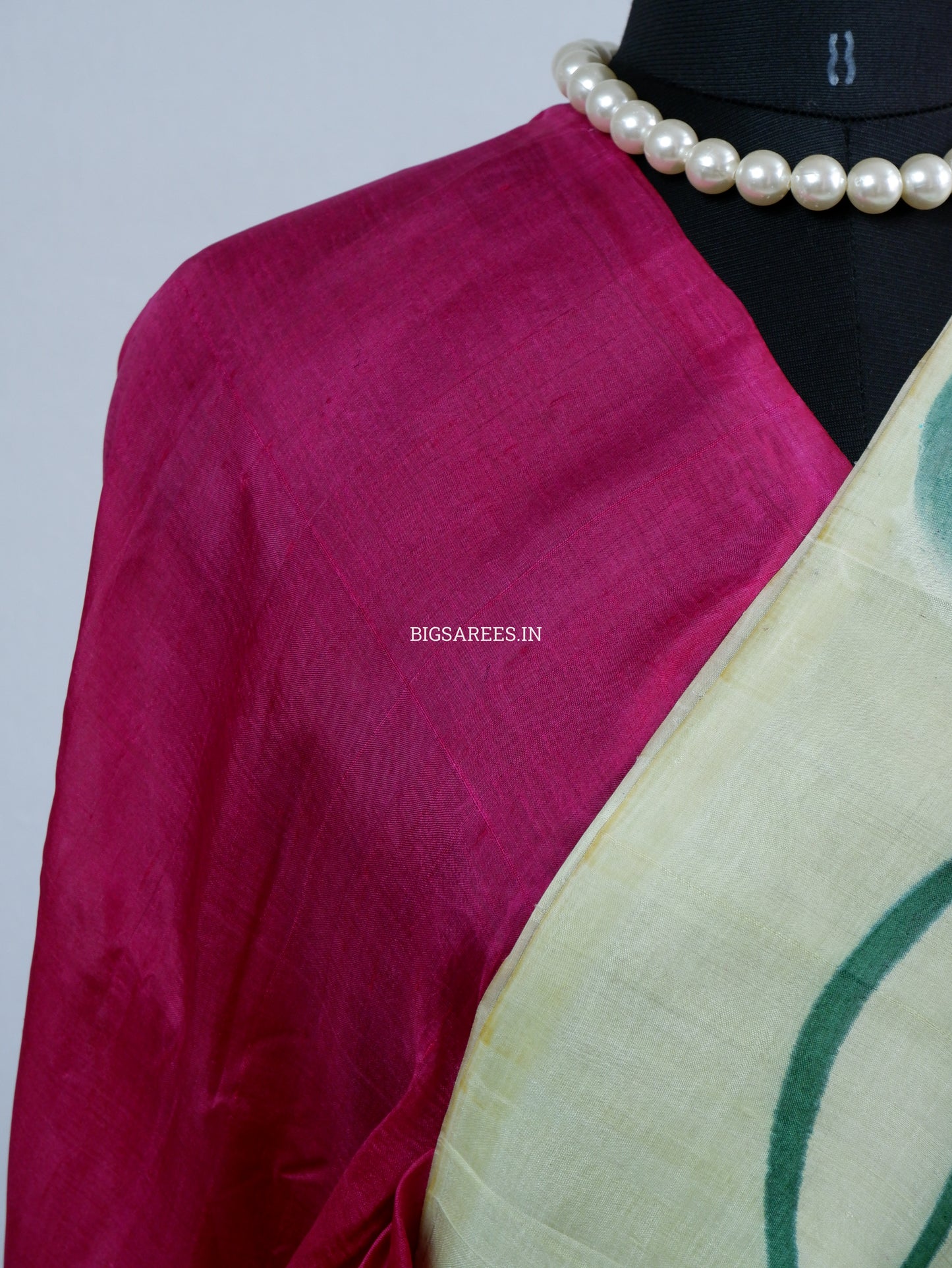 Bishnupuri Hand-Painted  Silk Saree | Pure Silk | Silk Mark Certified