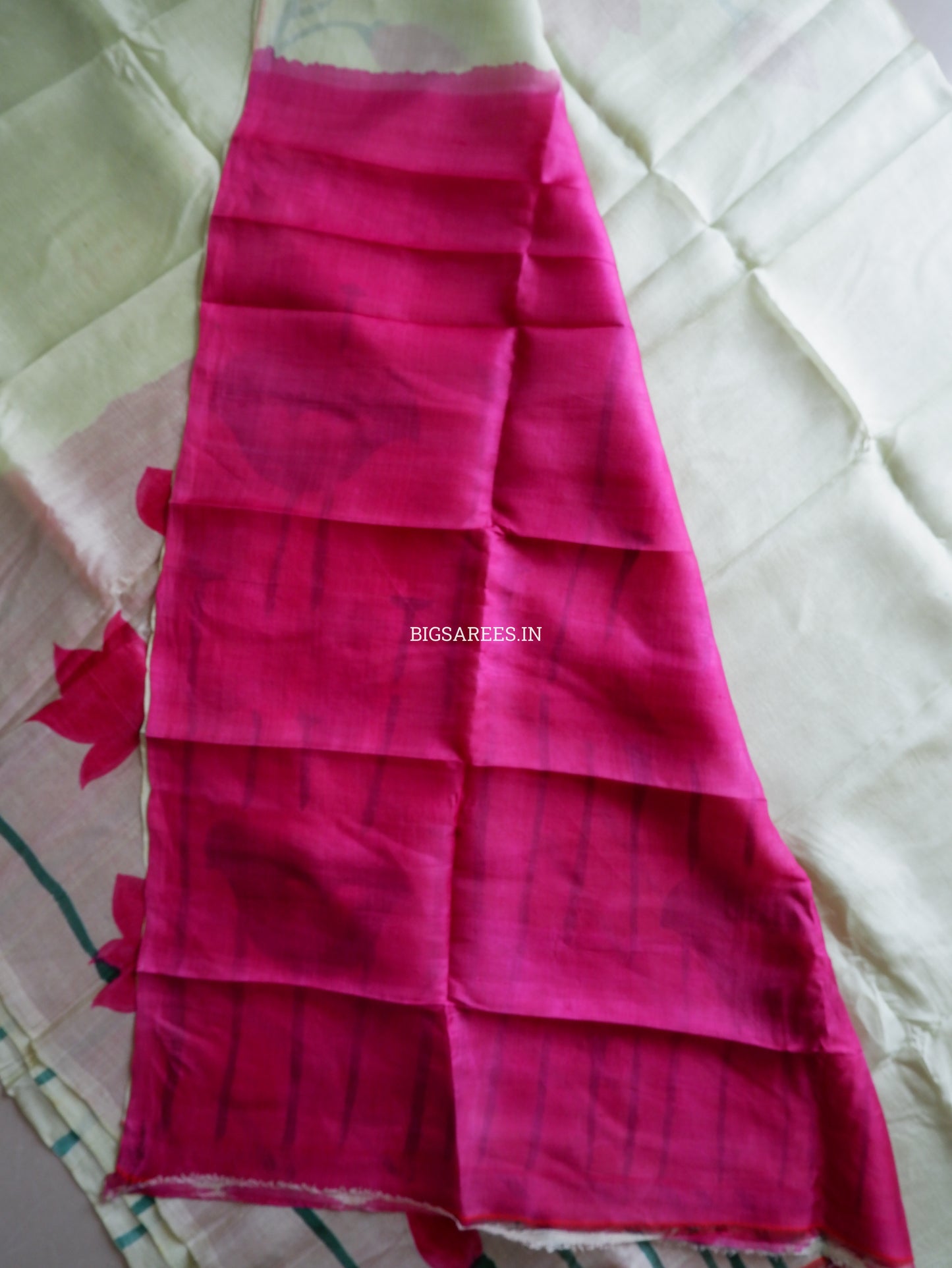 Bishnupuri Hand-Painted  Silk Saree | Pure Silk | Silk Mark Certified