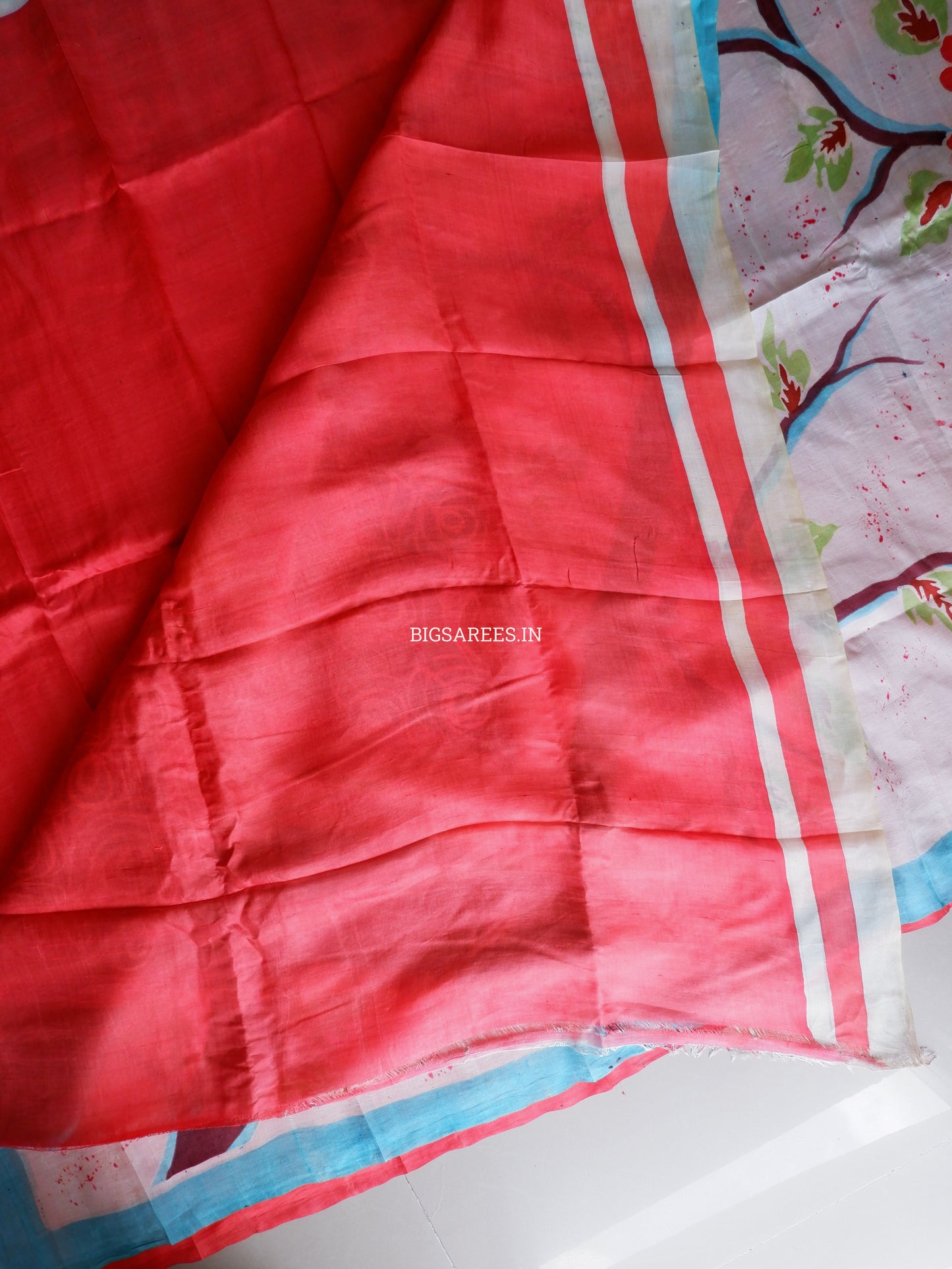 Bishnupuri Hand-Painted  Silk Saree | Pure Silk | Made-On-Order | Silk Mark Certified