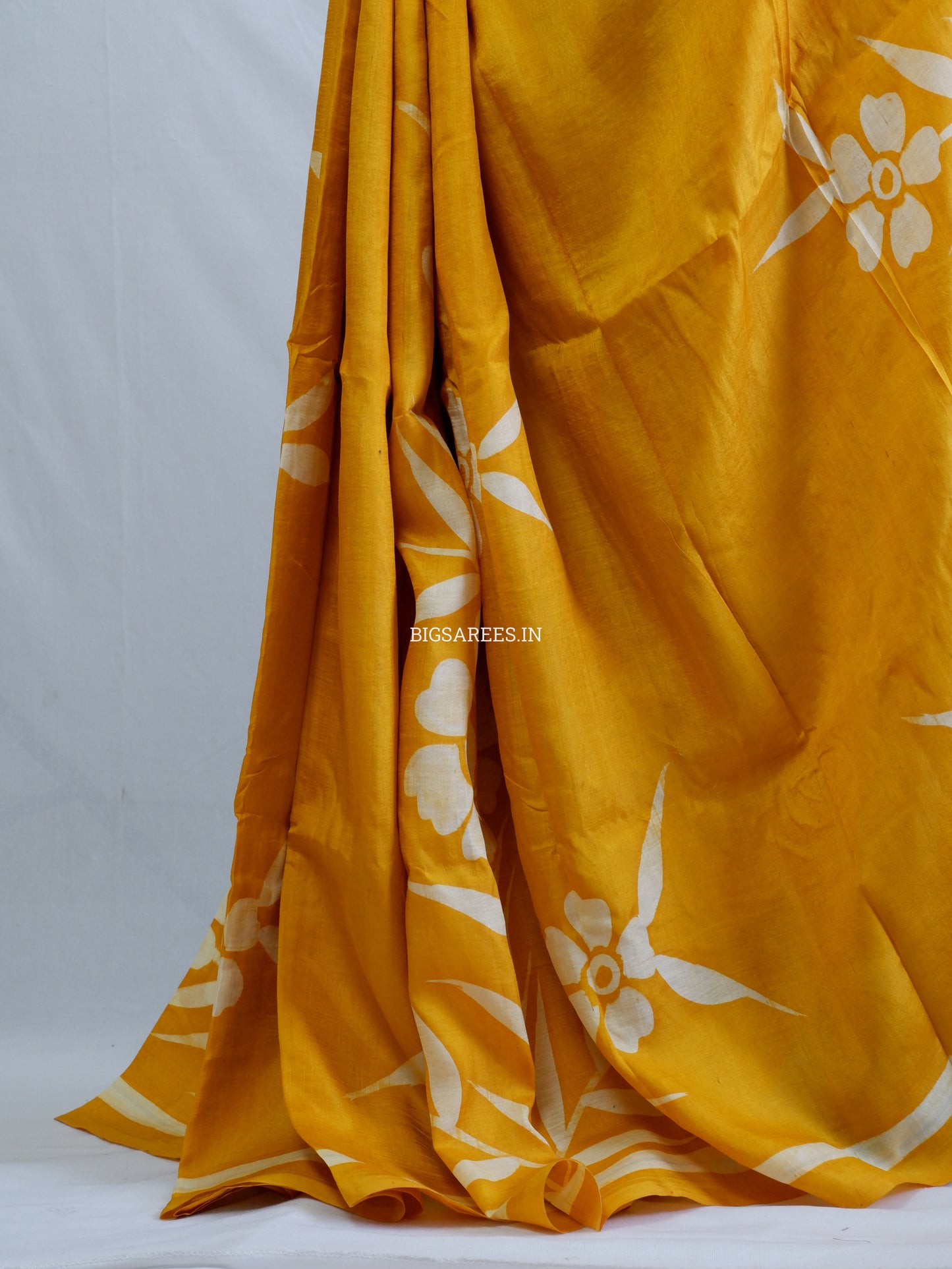 Hand-Painted Bishnupuri Silk Saree | Pure Silk | Silk Mark Certified