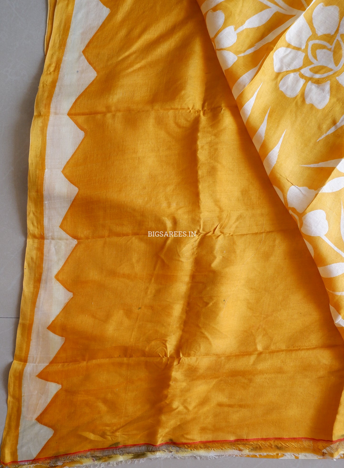 Hand-Painted Bishnupuri Silk Saree | Pure Silk | Silk Mark Certified