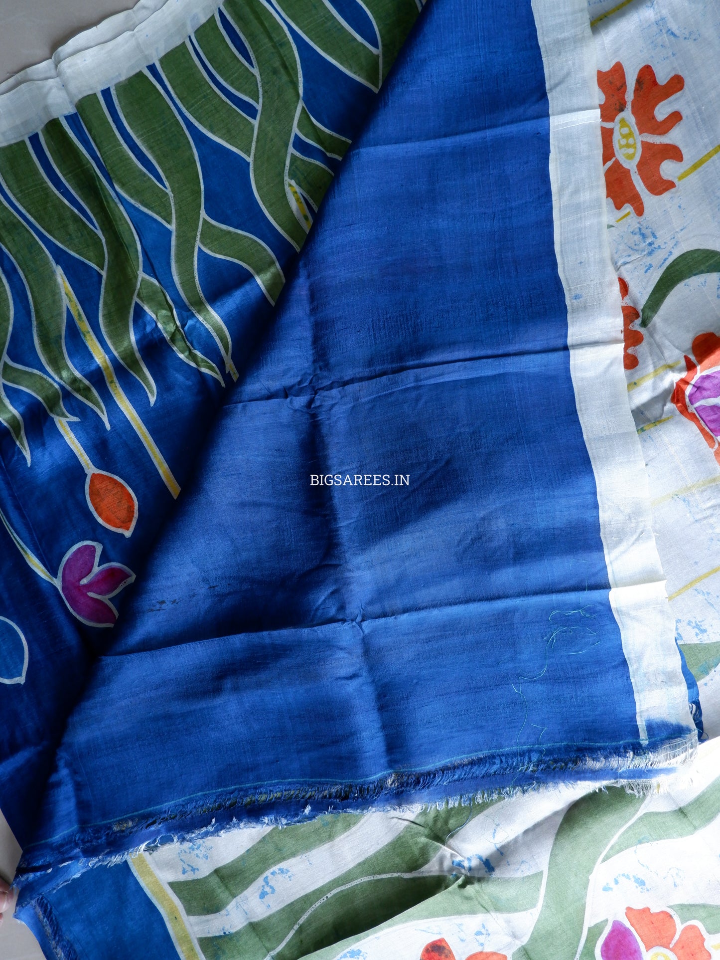 Bishnupuri Hand-Painted  Silk Saree | Pure Silk | Made-On-Order | Silk Mark Certified