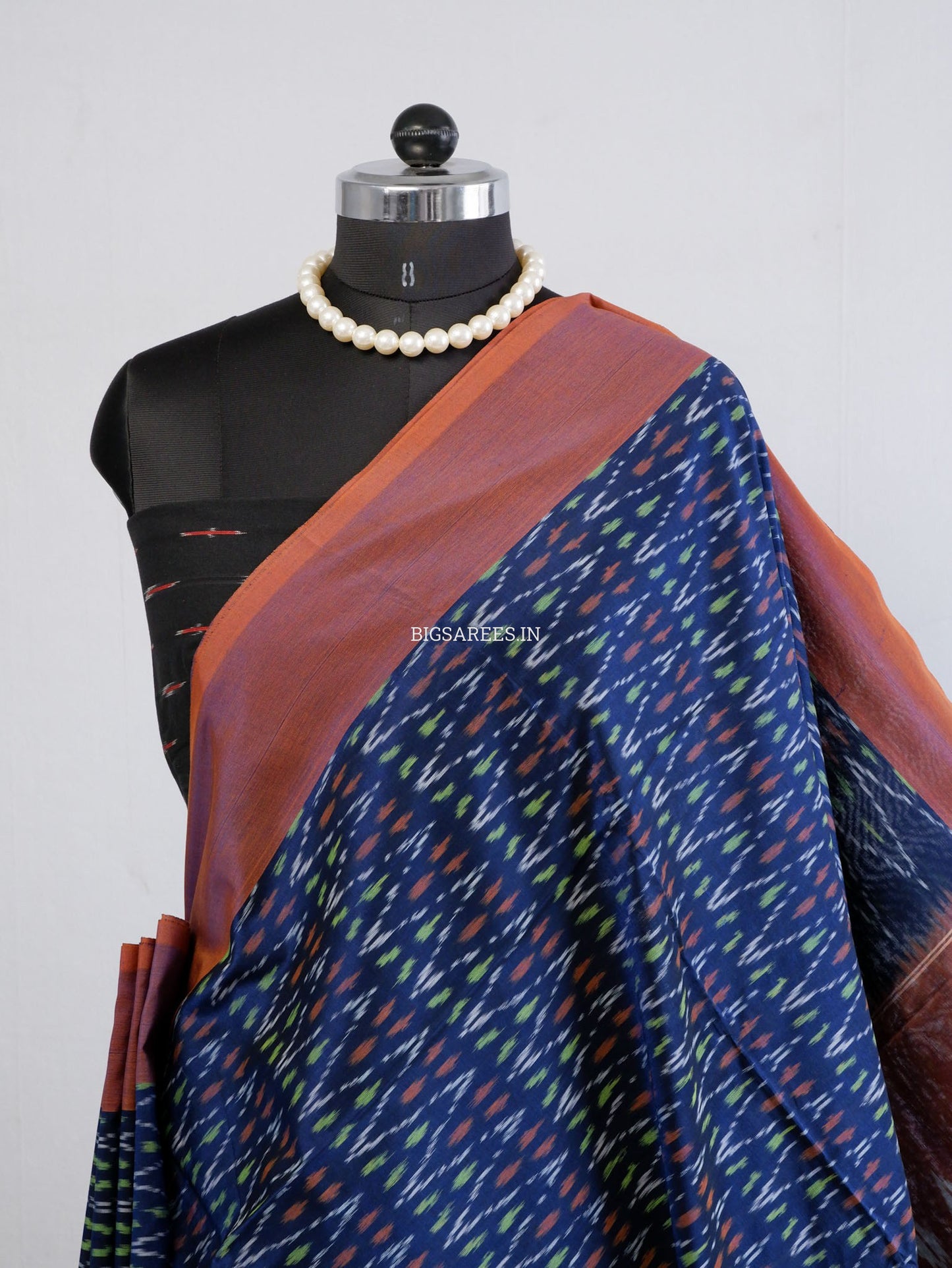 Pochampally Ikat Saree | Mercerised Cotton |