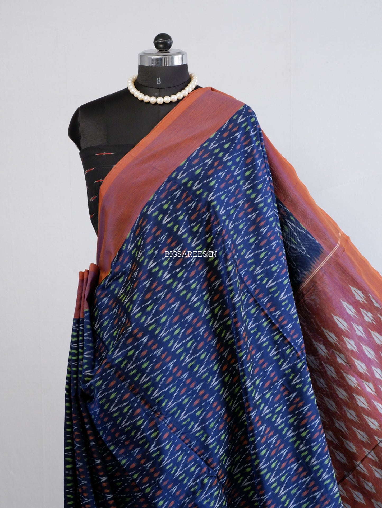 Pochampally Ikat Saree | Mercerised Cotton |
