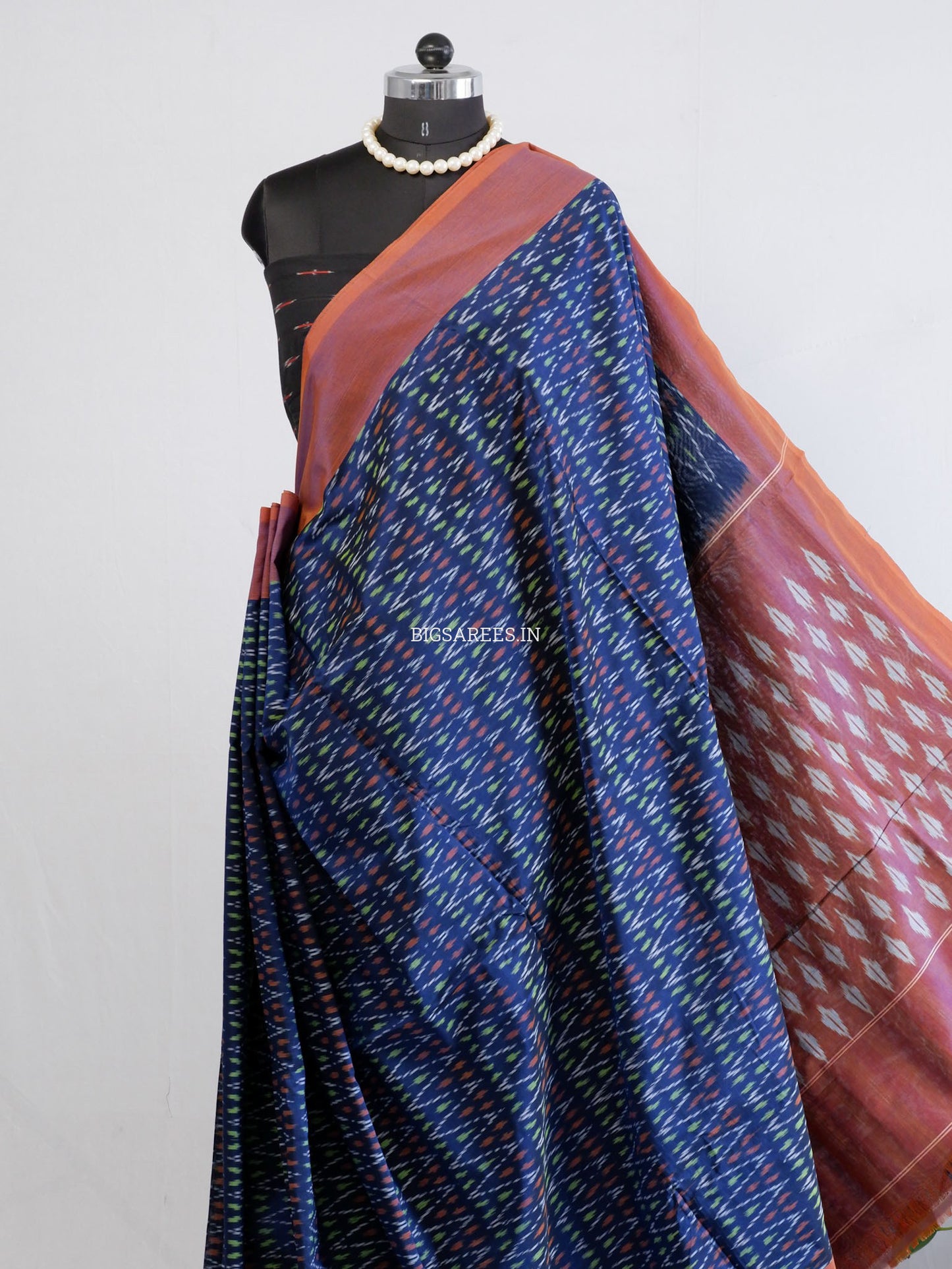 Pochampally Ikat Saree | Mercerised Cotton |