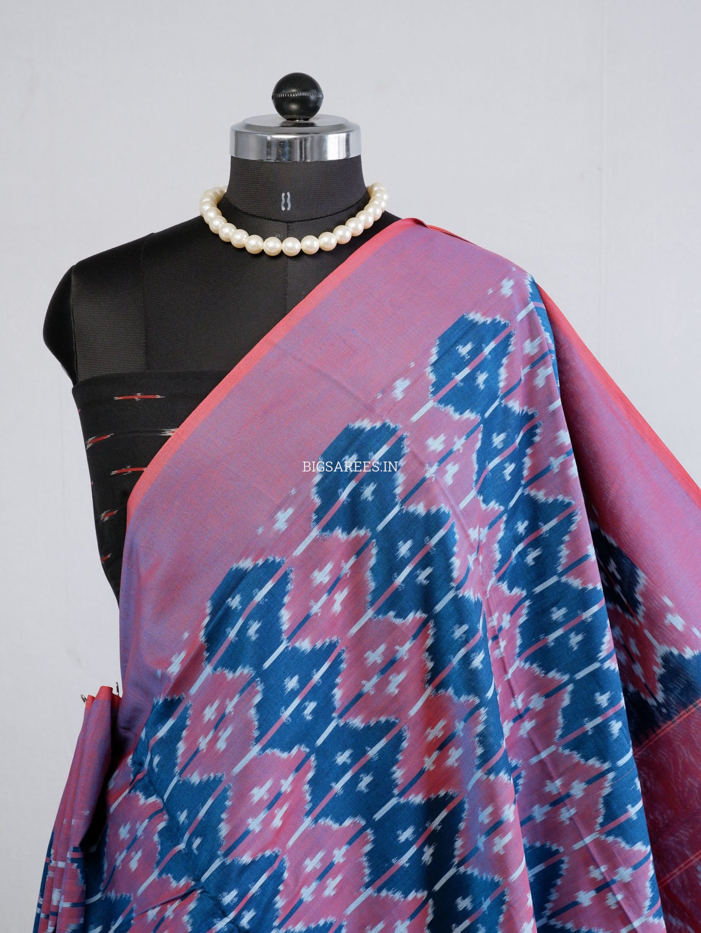 Pochampally Ikat Saree | Mercerised Cotton | Multi