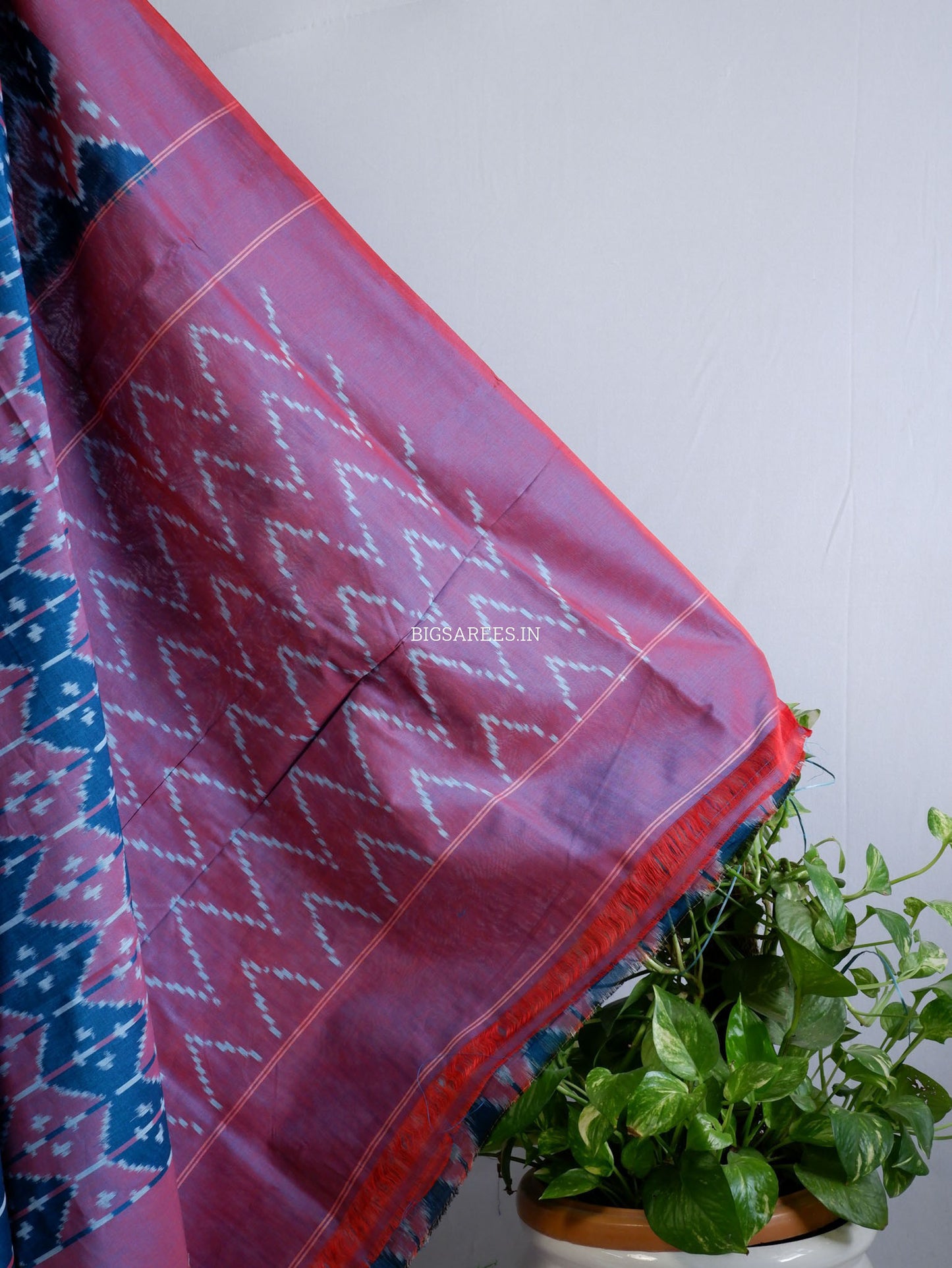 Pochampally Ikat Saree | Mercerised Cotton | Multi