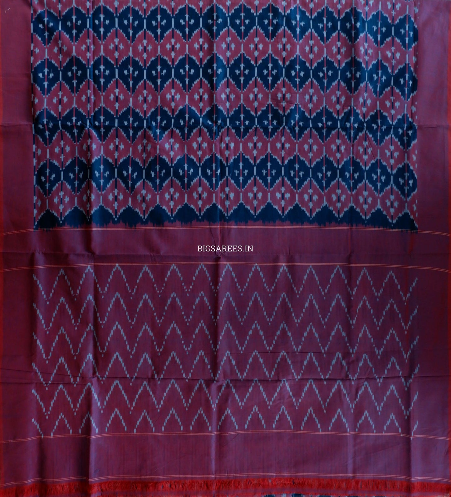 Pochampally Ikat Saree | Mercerised Cotton | Multi