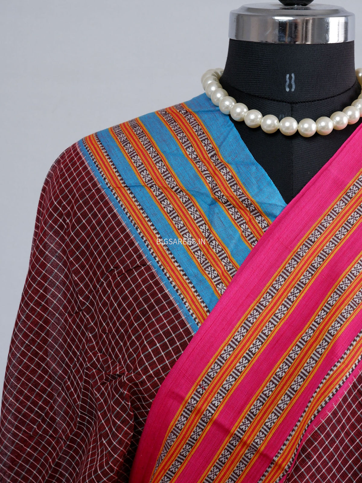 Ilkal Handwoven Cotton Saree | Handloom Marked |