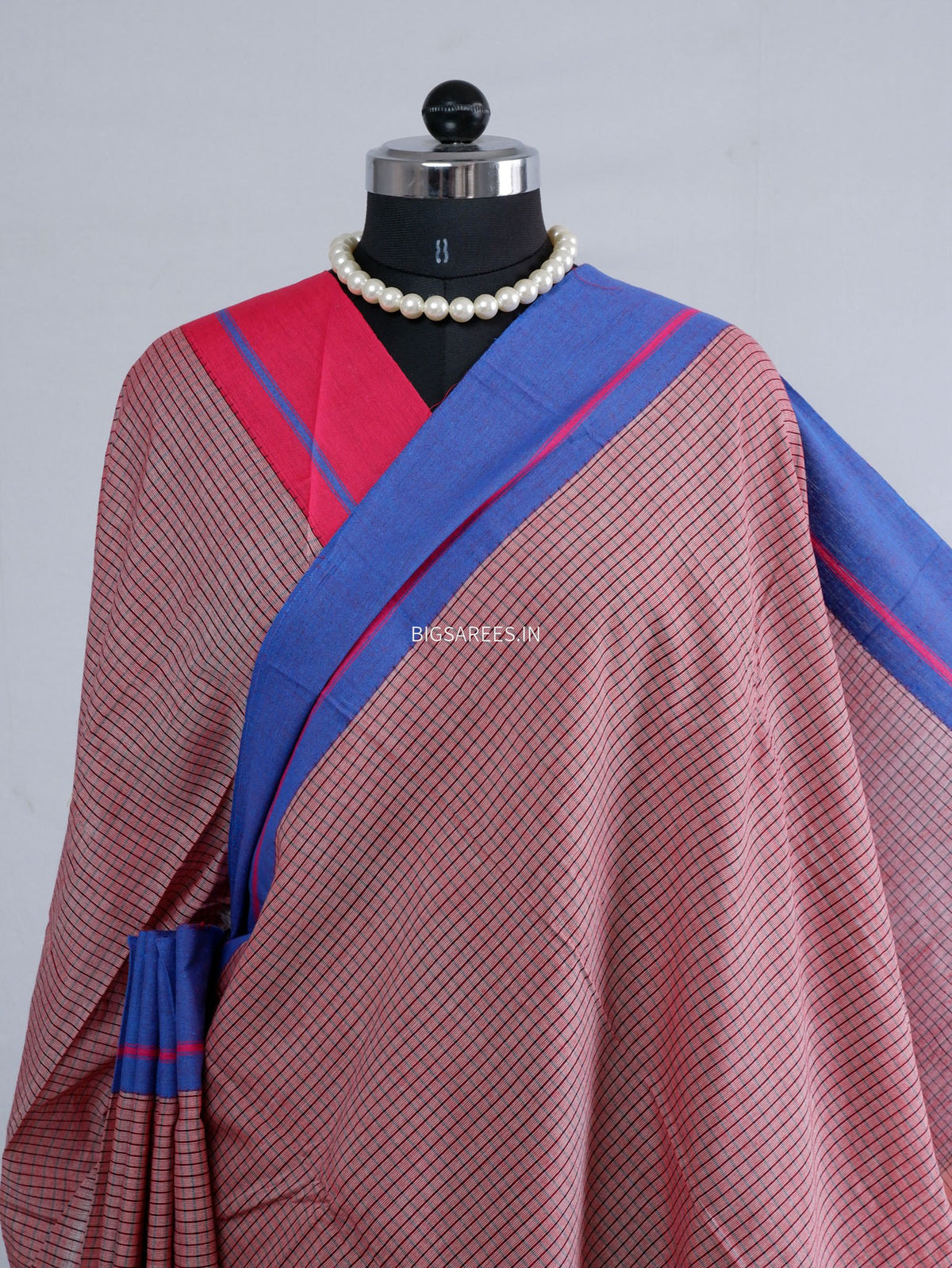 Ilkal Handwoven Cotton Saree | Handloom Marked |
