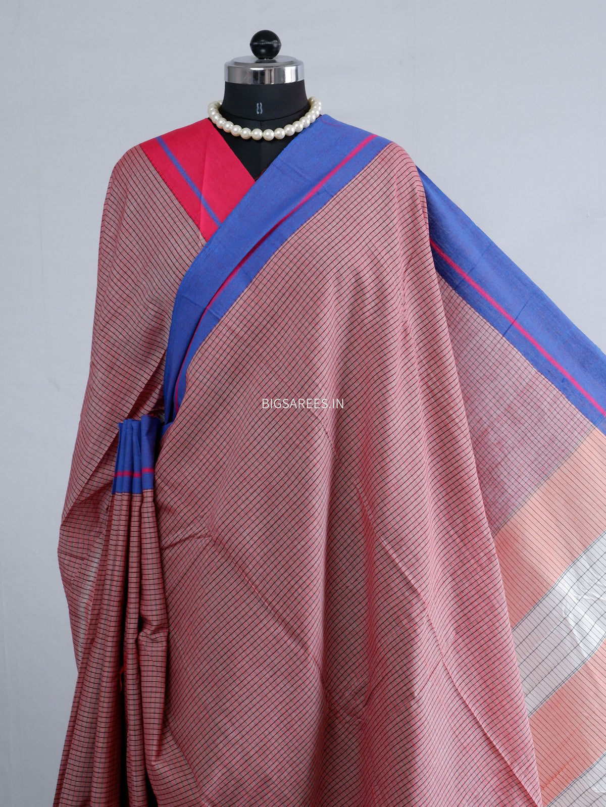 Ilkal Handwoven Cotton Saree | Handloom Marked |