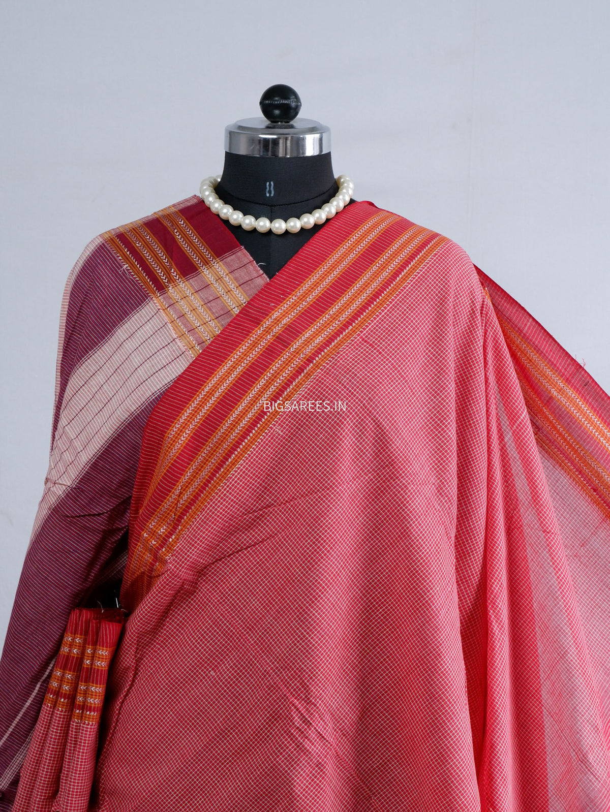 Ilkal Handwoven Cotton Saree | Handloom Marked |
