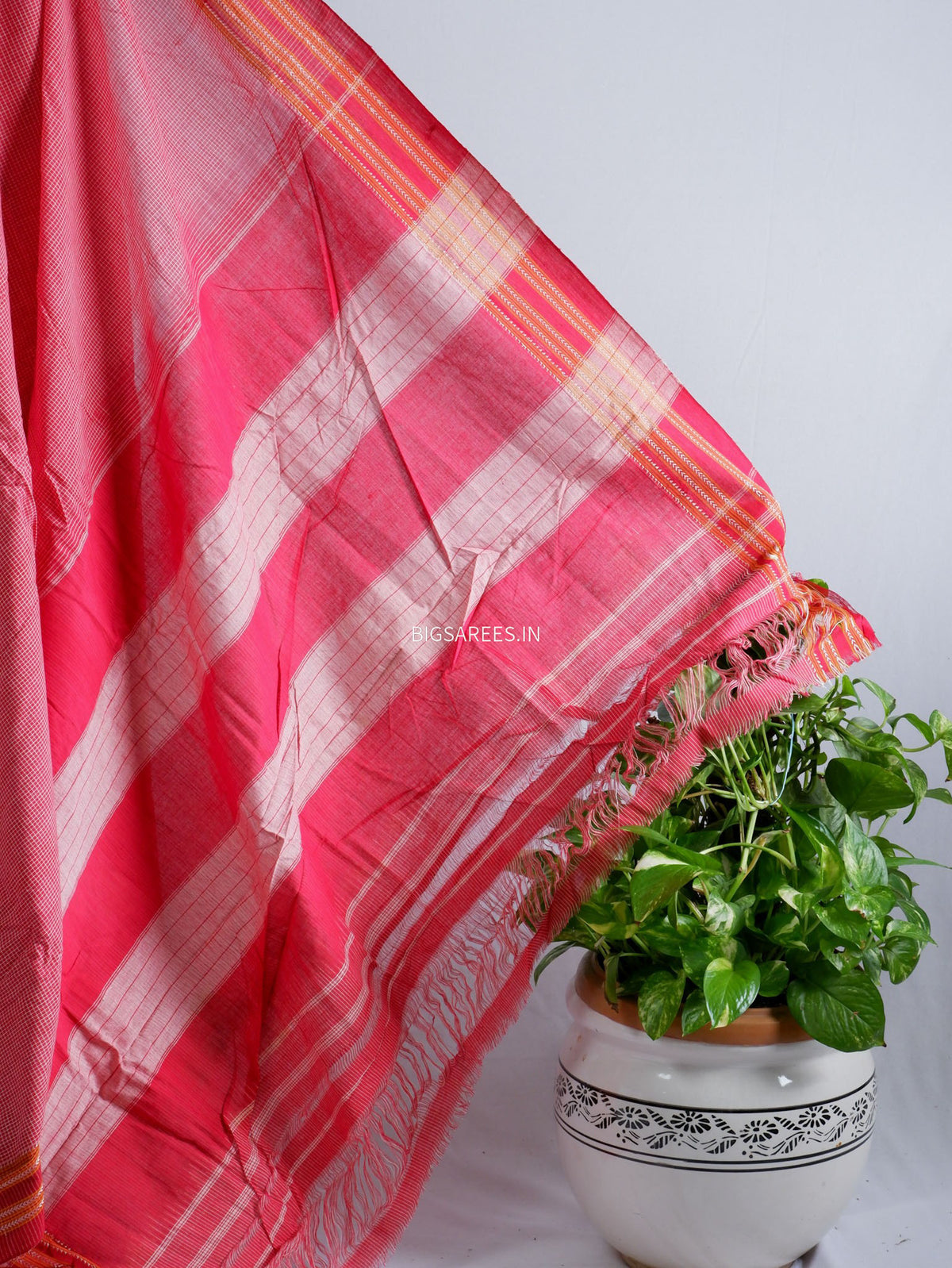 Ilkal Handwoven Cotton Saree | Handloom Marked |