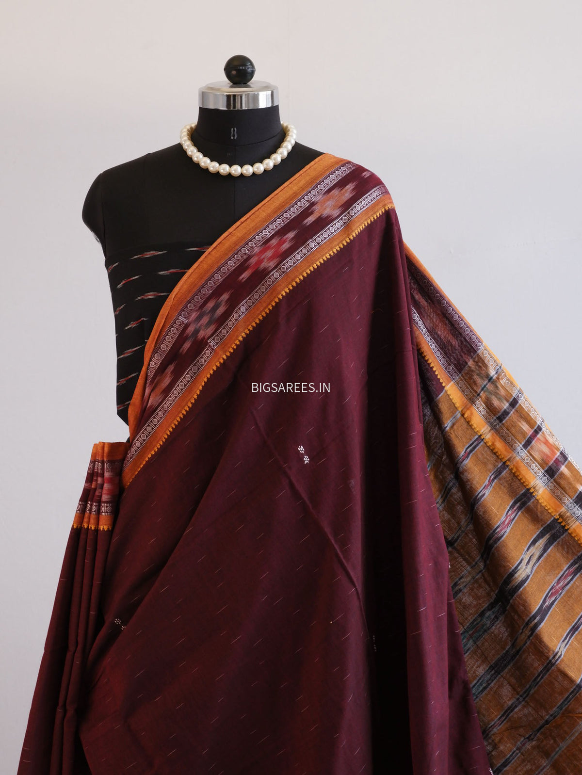 Sambalpuri Ikat Handwoven Saree | Cotton | Multicolor