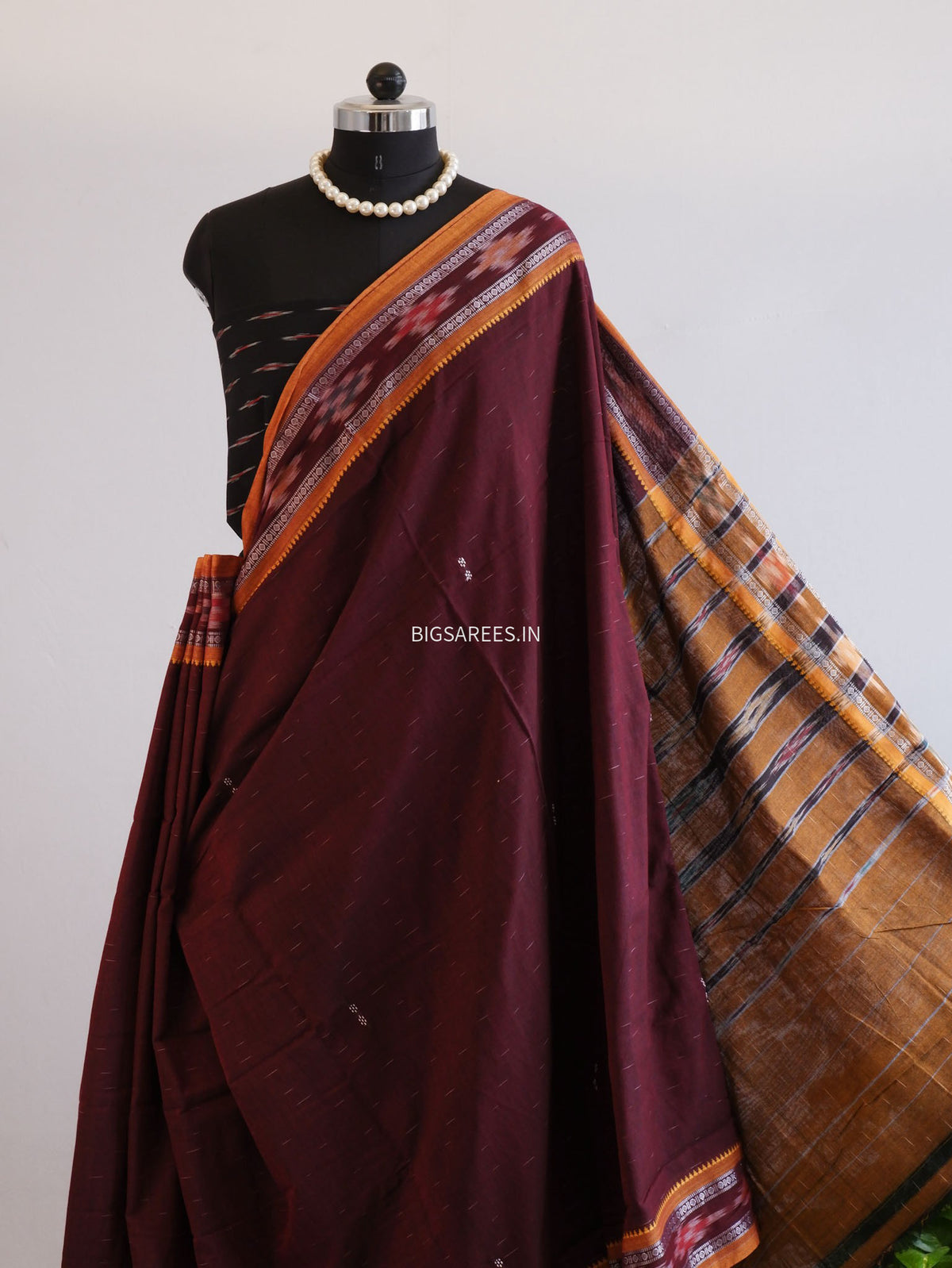 Sambalpuri Ikat Handwoven Saree | Cotton | Multicolor