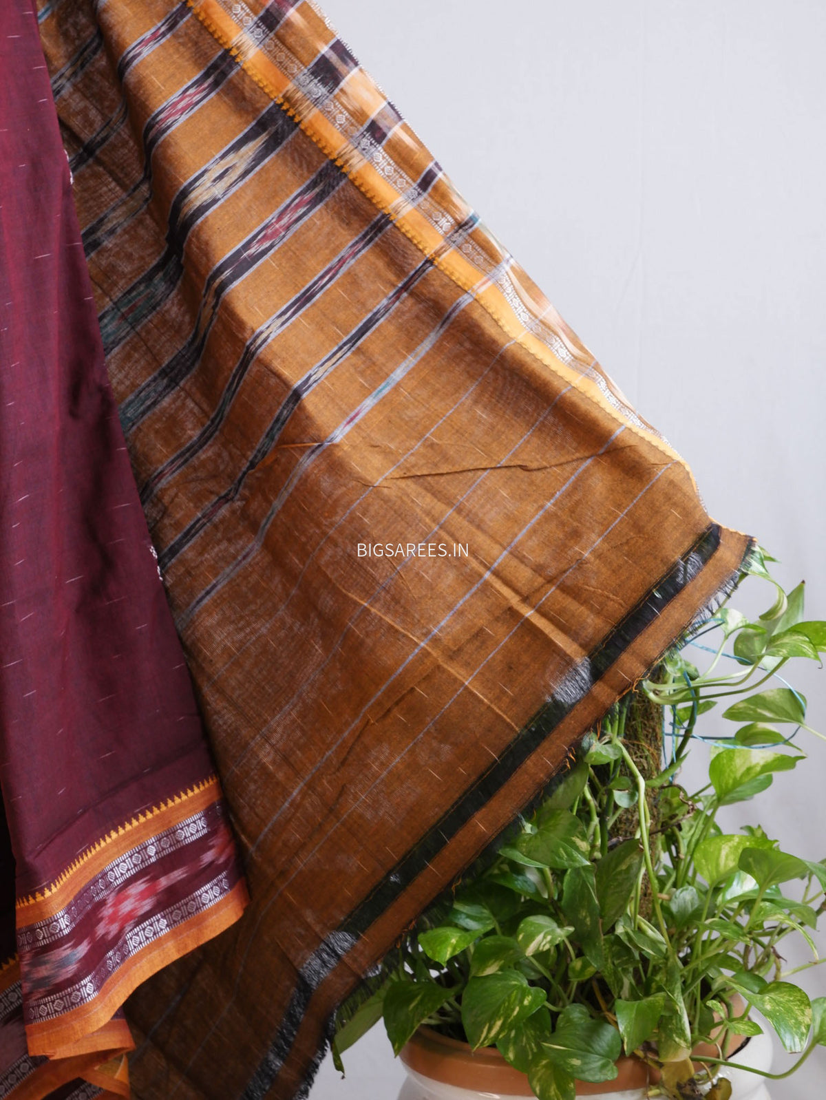 Sambalpuri Ikat Handwoven Saree | Cotton | Multicolor