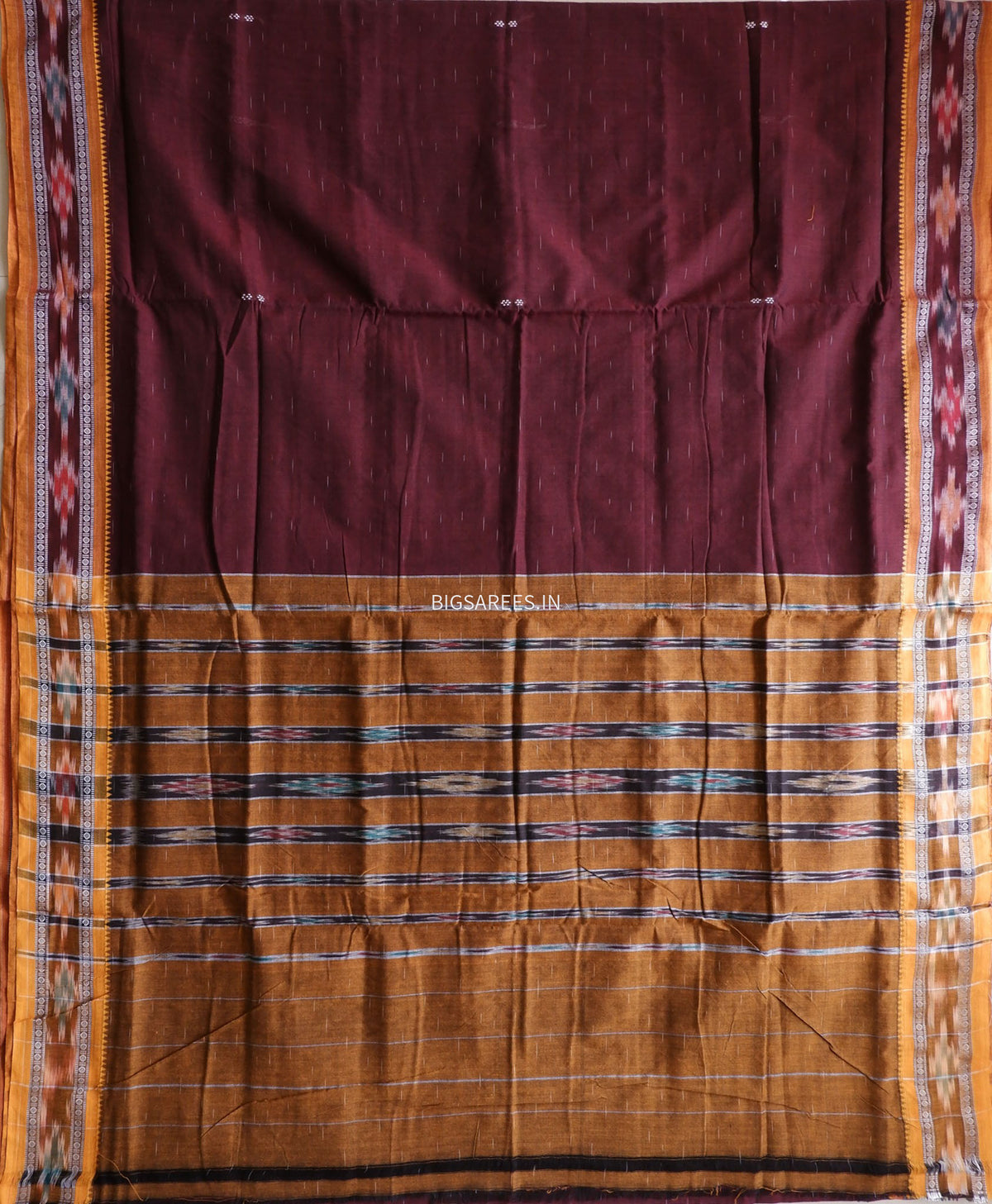 Sambalpuri Ikat Handwoven Saree | Cotton | Multicolor