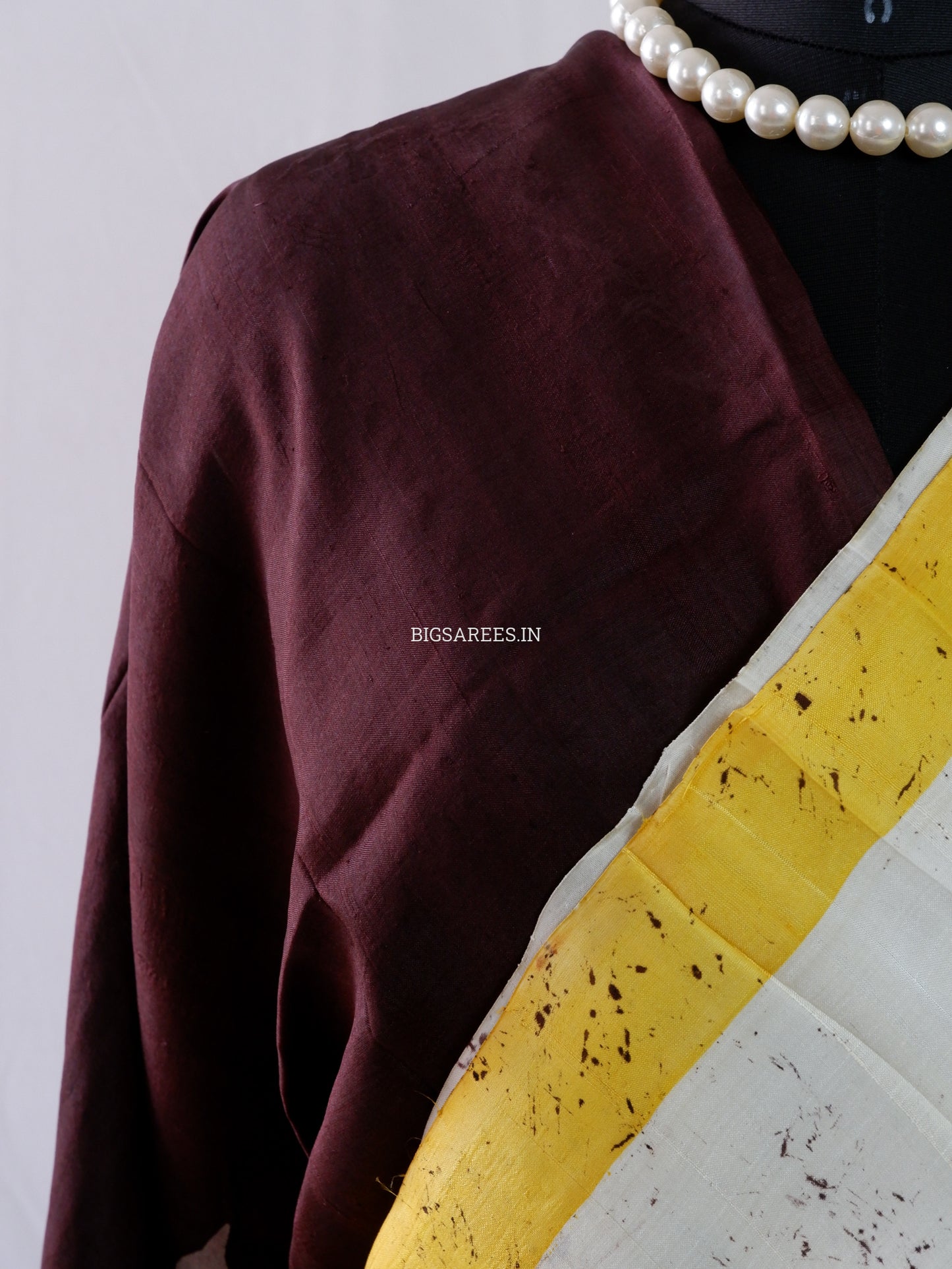 Hand-Painted Bishnupuri Silk Saree | Pure Silk | Silk Mark Certified