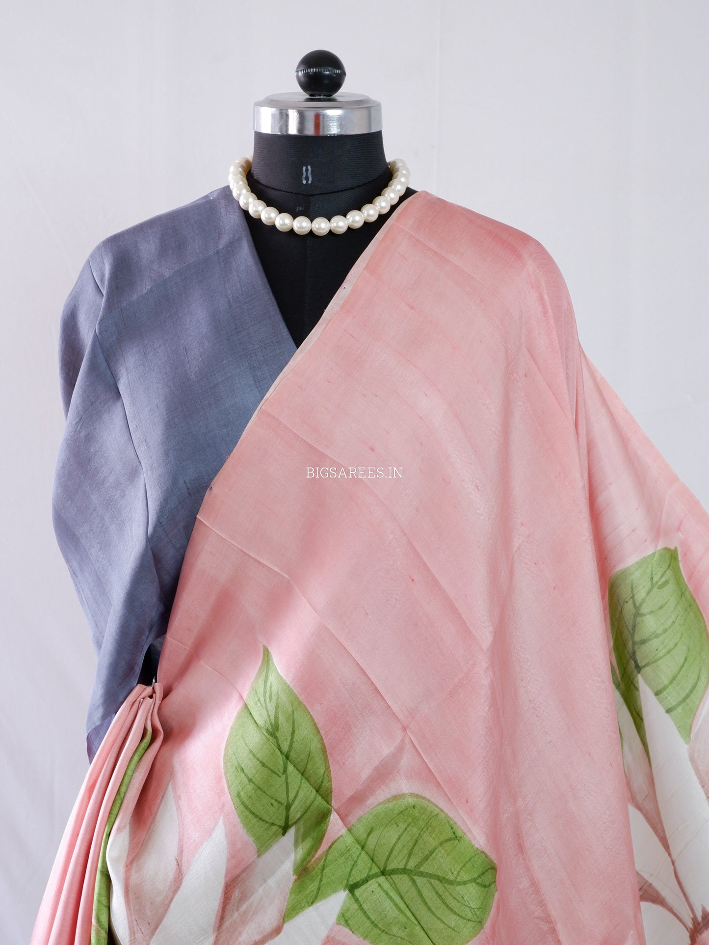 Hand-Painted Bishnupuri Silk Saree | Pure Silk | Silk Mark Certified