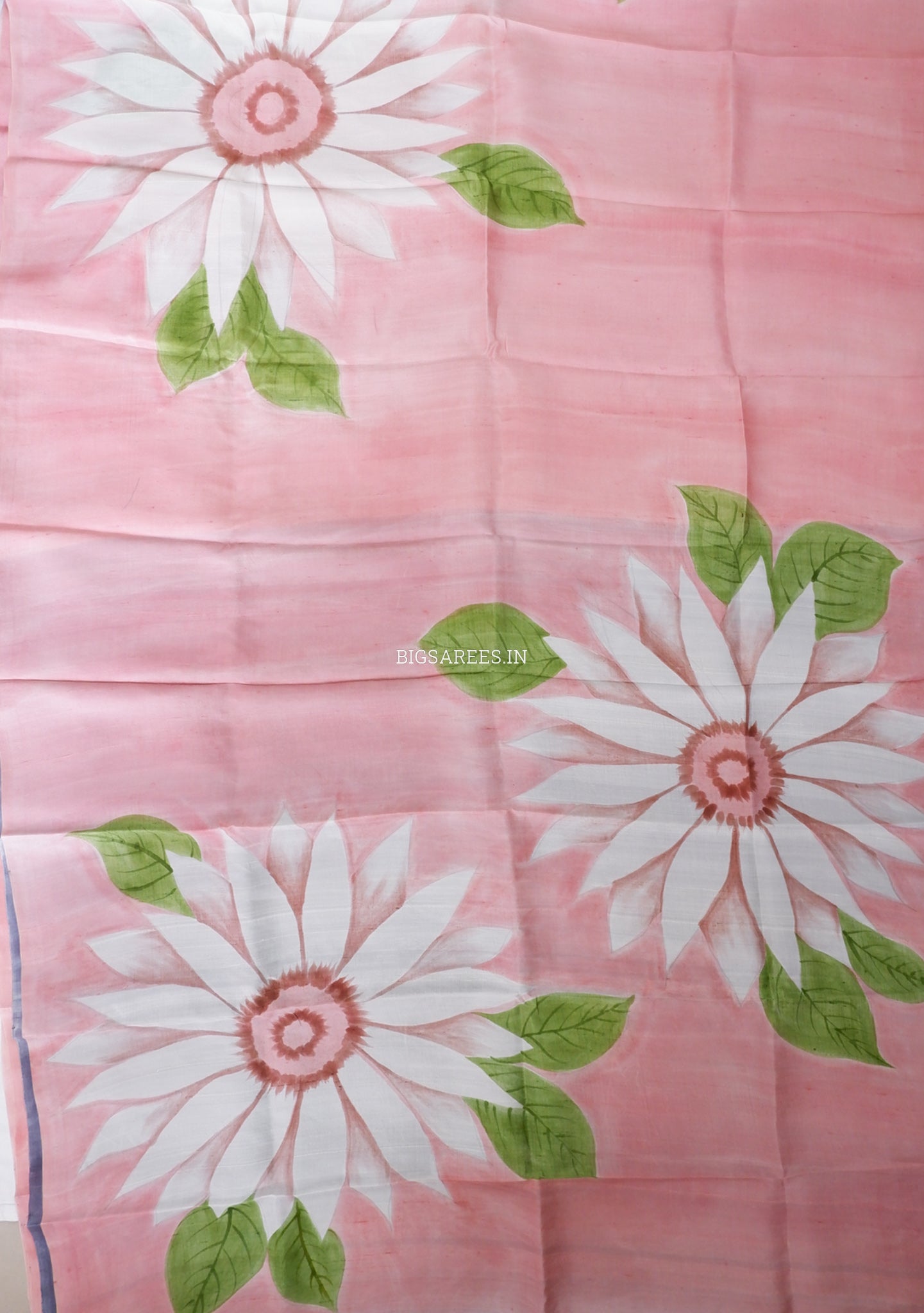 Hand-Painted Bishnupuri Silk Saree | Pure Silk | Silk Mark Certified