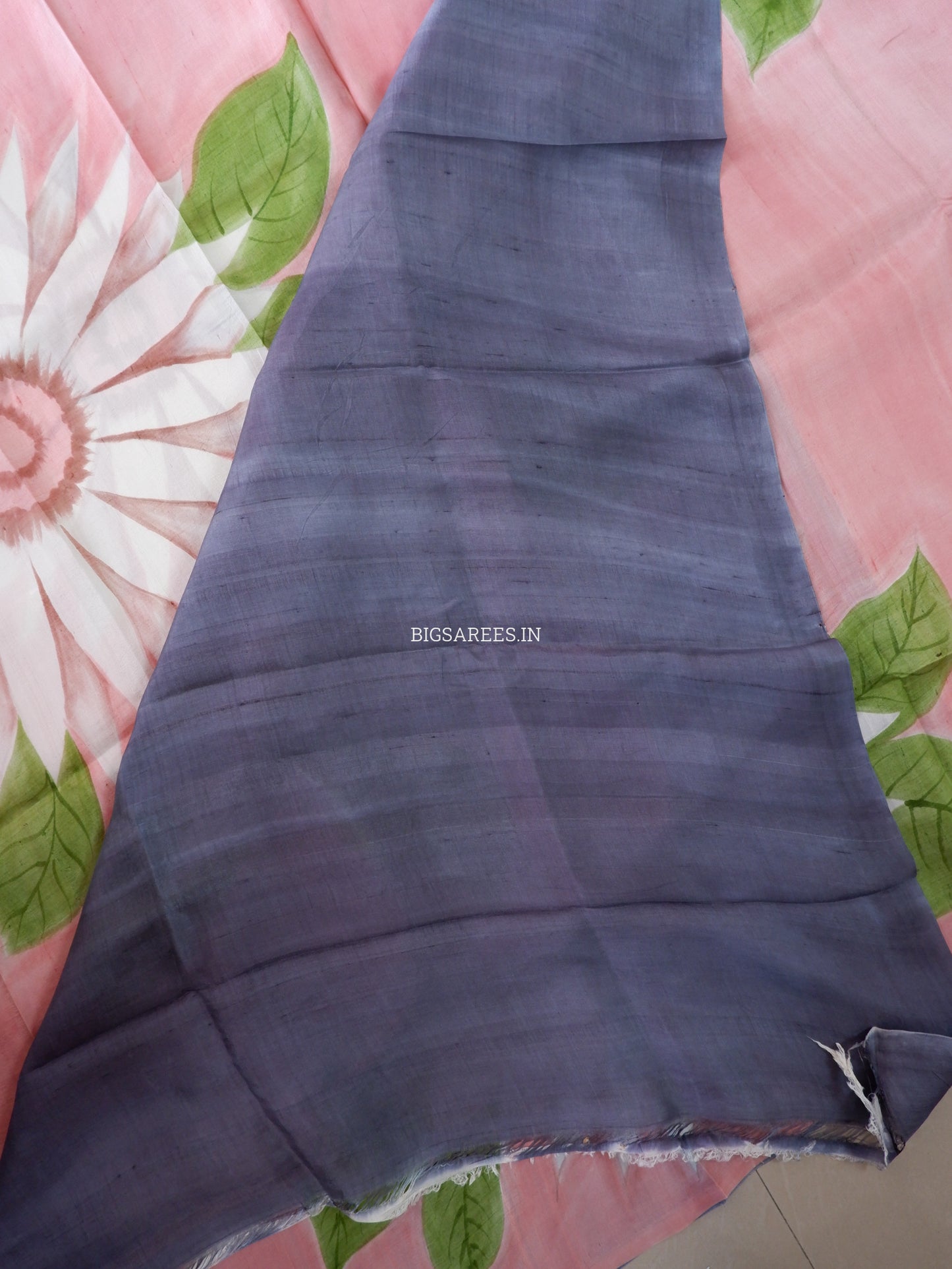 Hand-Painted Bishnupuri Silk Saree | Pure Silk | Silk Mark Certified
