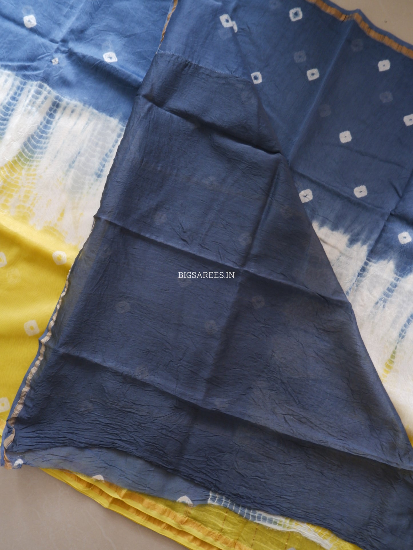Hand Block Print Saree | Chanderi Silk | Multicolor