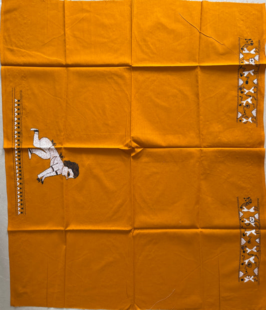 Kantha stitch Cotton Blouse Piece
