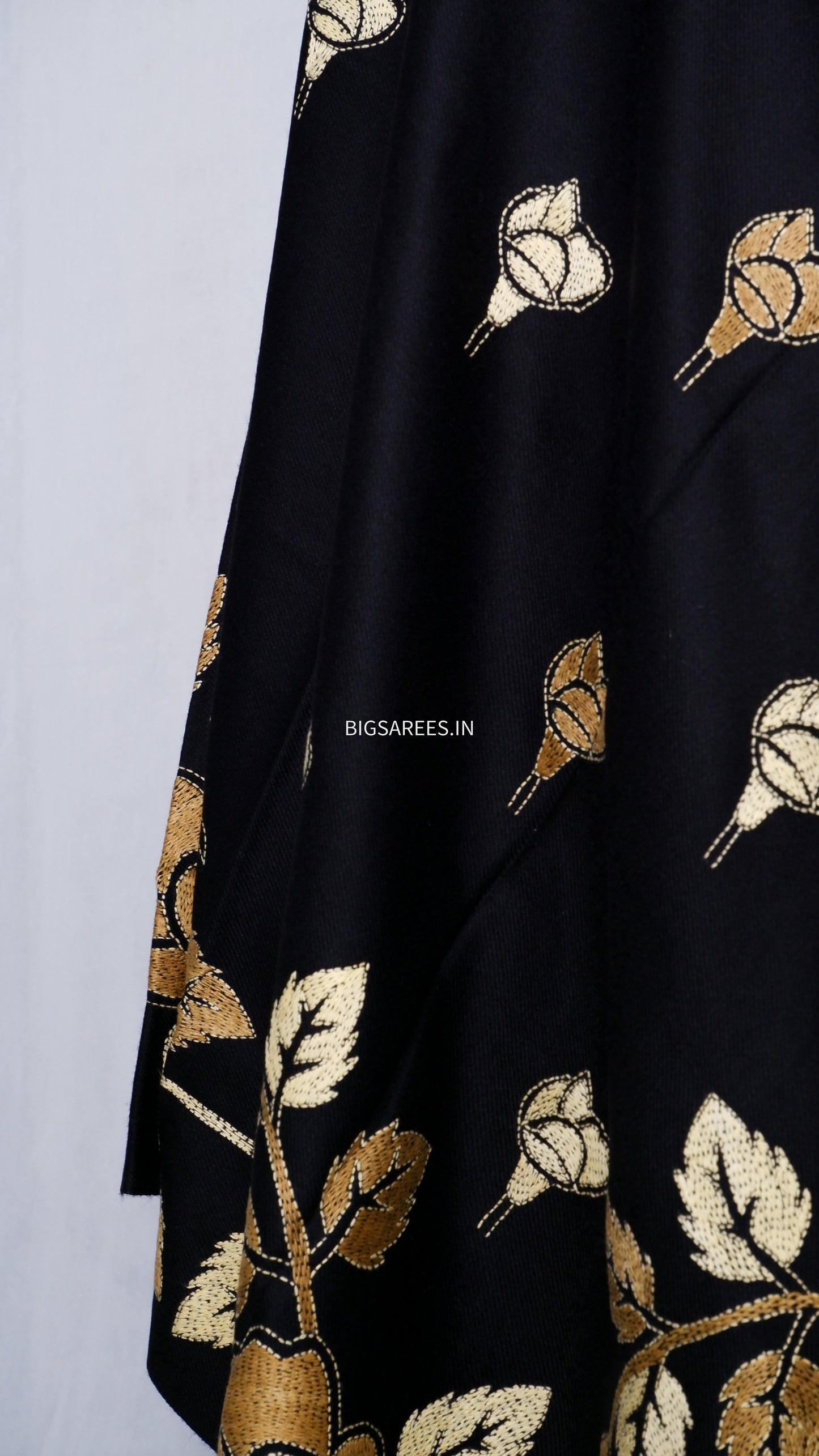 Kantha Hand Embroidered Warm Shawl