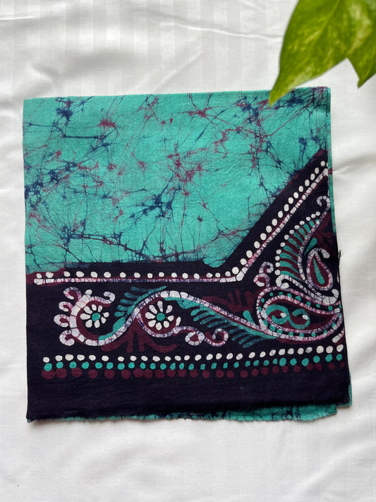 Hand batik Cotton 1 Mtr. Blouse Piece