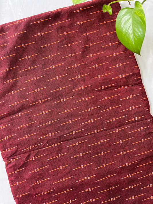 Ikkat woven Cotton 1 Mtr. Blouse Piece/ running fabric