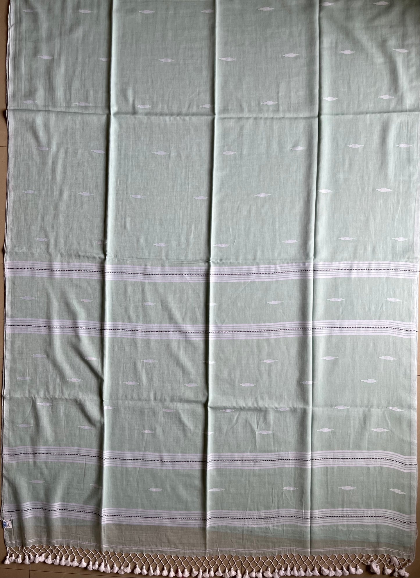 Mul Cotton handwoven Saree (Handloom Marked)