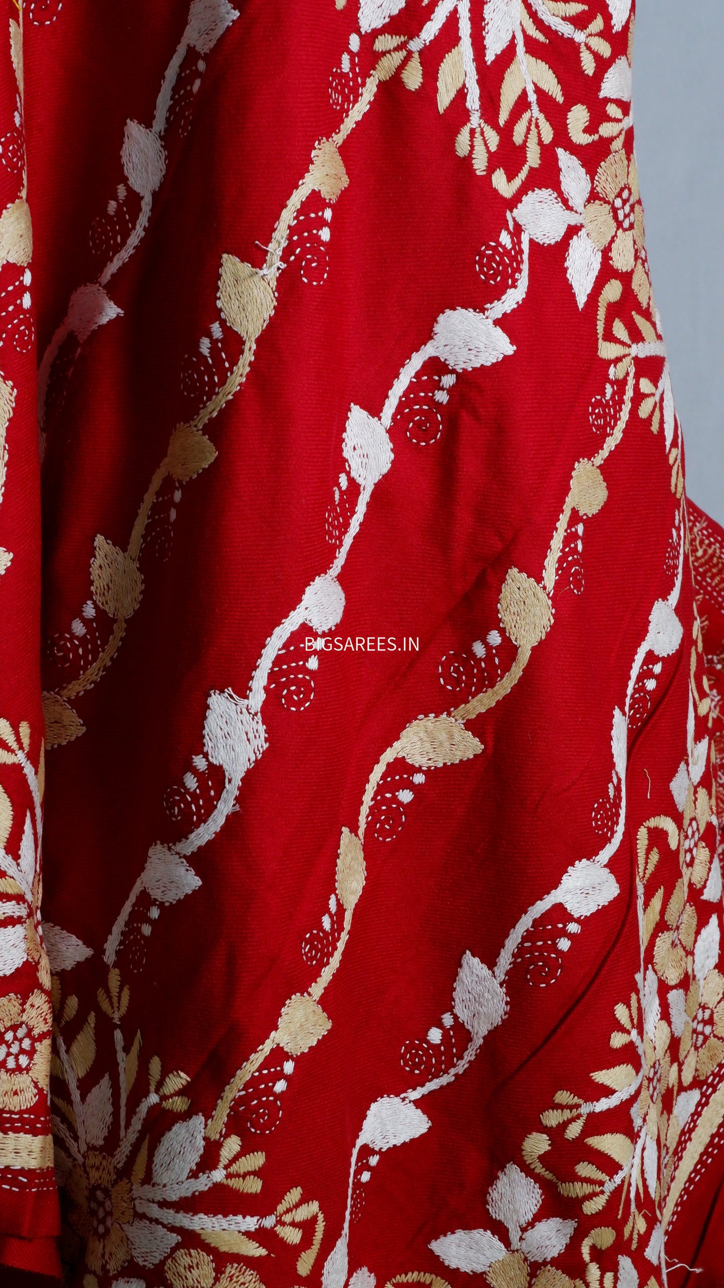 Kantha Hand Embroidered Warm Shawl