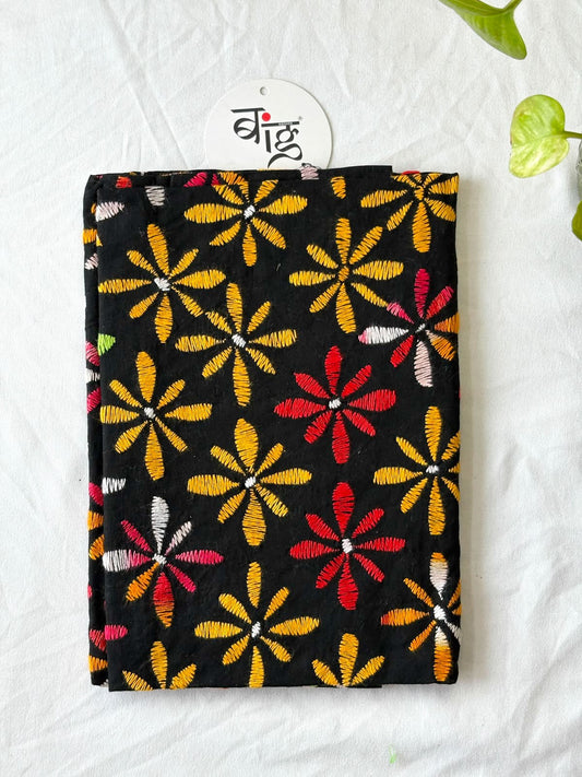 Kantha Stitch Blouse Piece | Cotton | 1 Meter